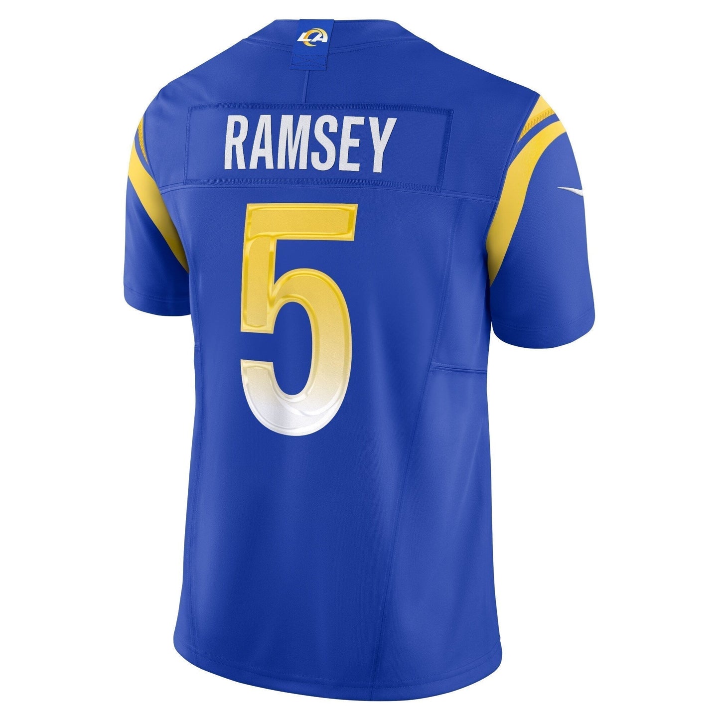 Jalen Ramsey Los Angeles Rams Vapor F.U.S.E. Limited Jersey - Royal football jersey product view 3
