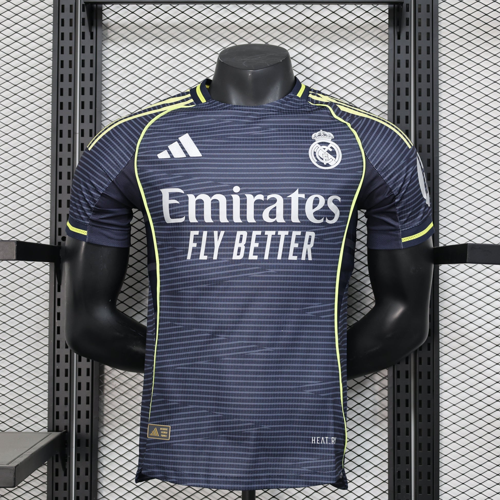 2026 New Real Madrid Blue Away Player Jersey sports jersey product view 1