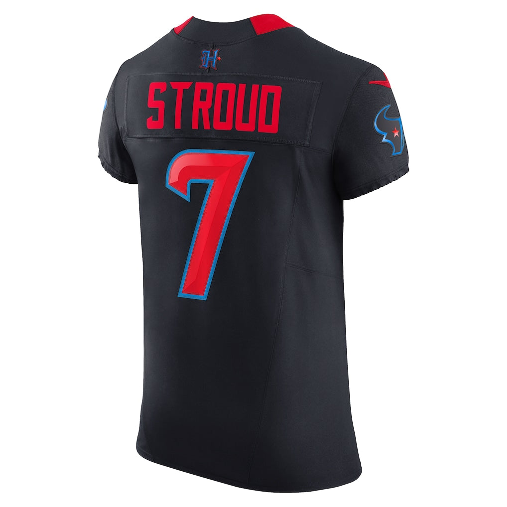 H.Texans #7 C.J. Stroud Navy Alternate 2 Vapor F.U.S.E. Elite Jersey football jersey product view 1