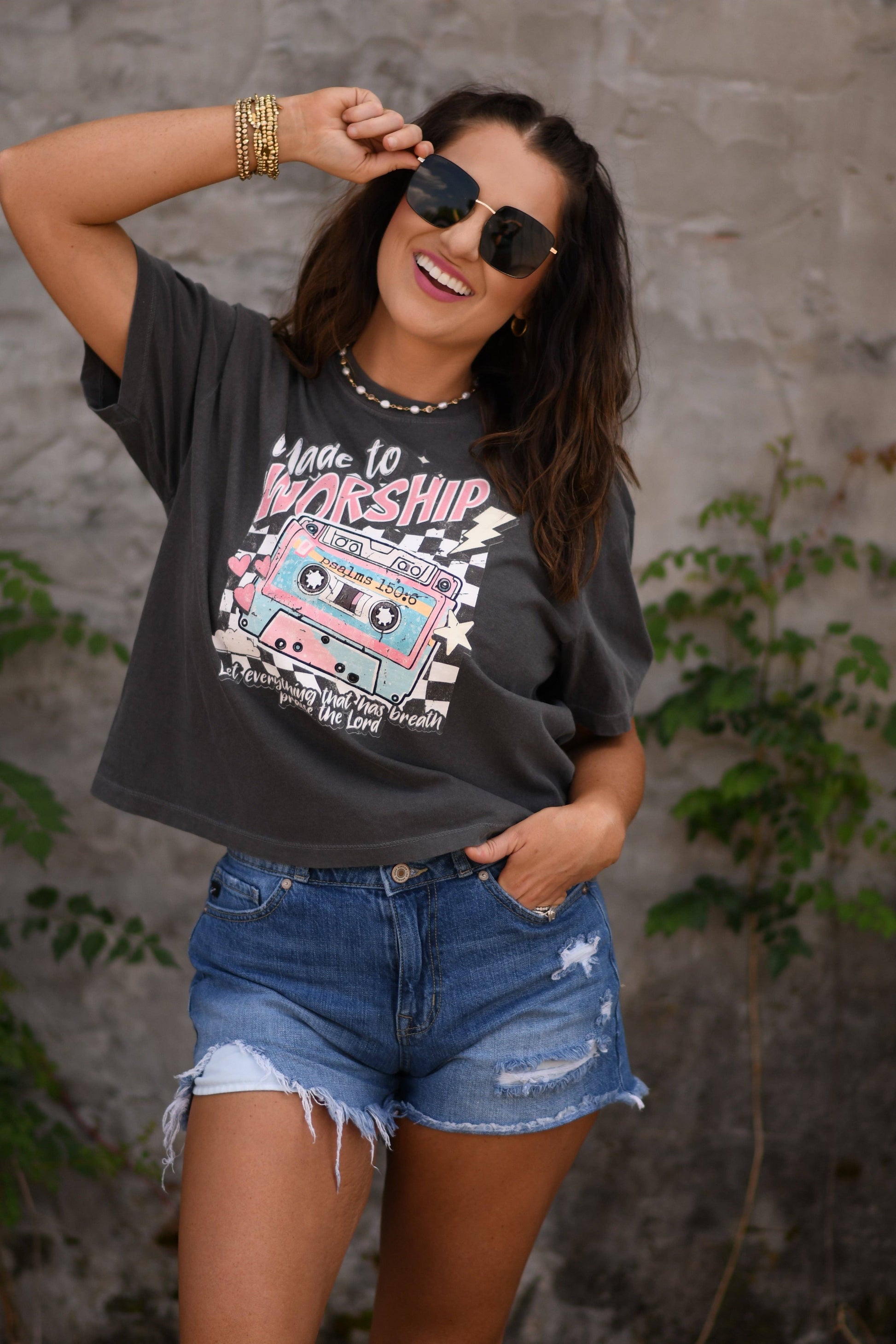 Made To Worship Crop/Tee Unisex T-shirt, Sweatshirt, Hoodie, Long Sleeve Tee - T-Shirt, Sweatshirt, Hoodie