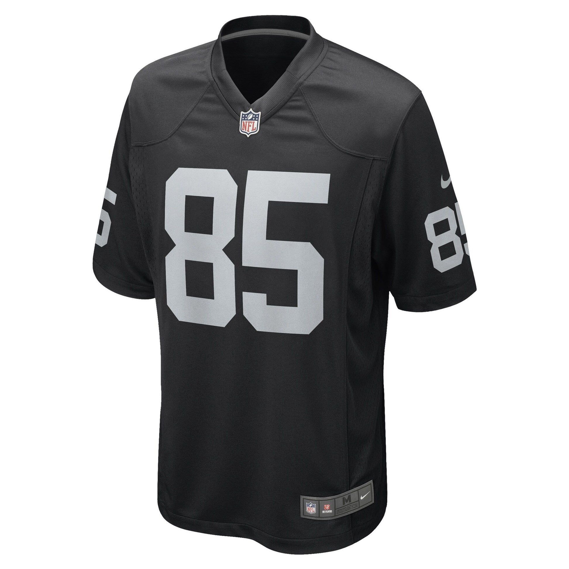 Cole Fotheringham Las Vegas Raiders Game Jersey - Black football jersey product view 2