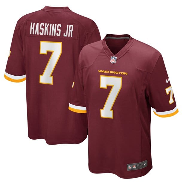 Dwayne Haskins Washington Jersey football jersey product view 1