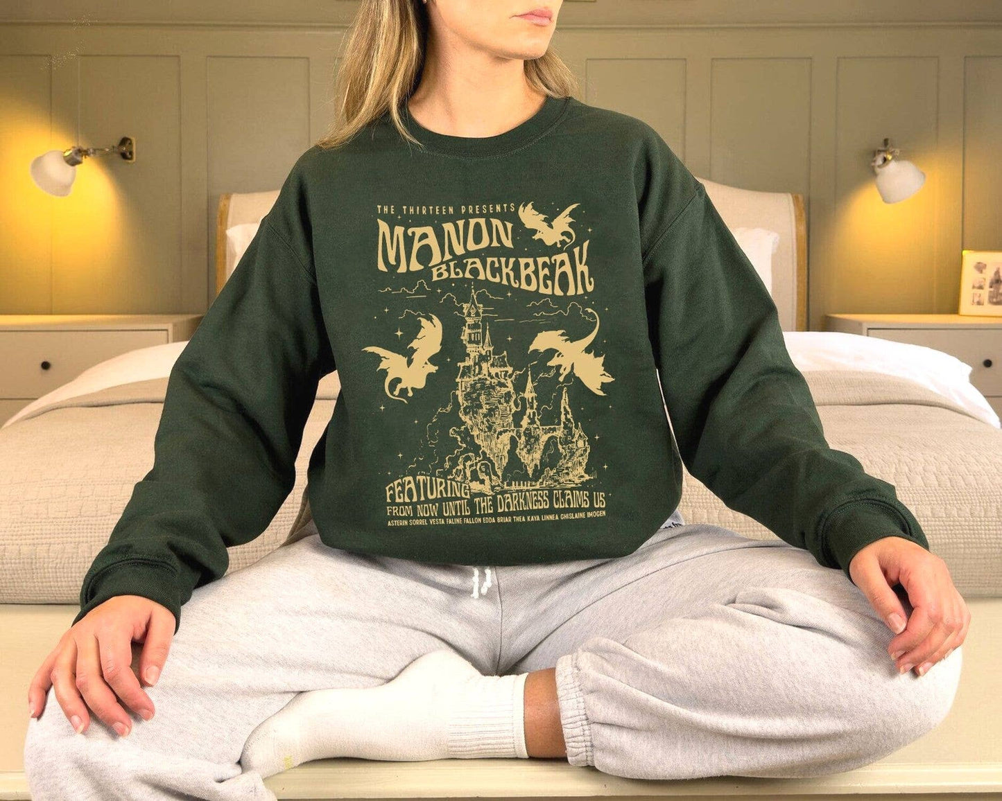 Throne of Glass Shirt - Manon Blackbeak & Rowan Whitethorn Unisex T-shirt, Sweatshirt, Hoodie, Long Sleeve Tee - T-Shirt, Sweatshirt, Hoodie