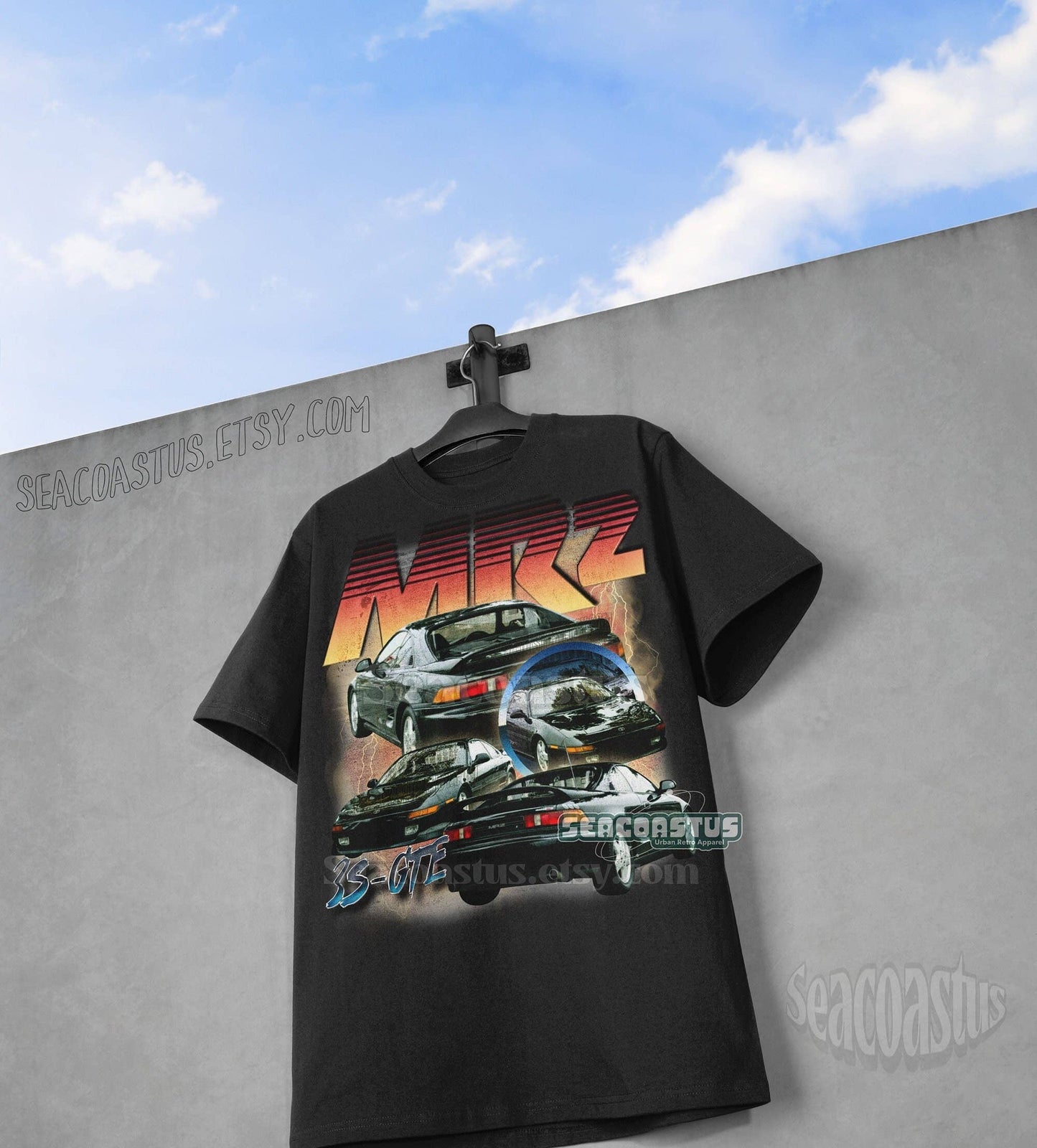 Retro Toyota MR2 3S-GTE Graphic T-Shirt For Jdm Unisex T-shirt, Sweatshirt, Hoodie, Long Sleeve Tee - T-Shirt, Sweatshirt, Hoodie