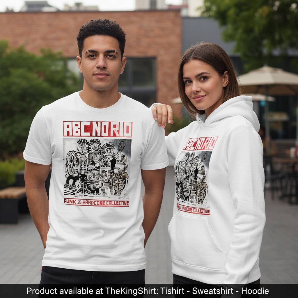 Abc No Rio Punk Hardcore Collective Shirt Unisex T-shirt, Sweatshirt, Hoodie, Long Sleeve Tee - T-Shirt, Sweatshirt, Hoodie