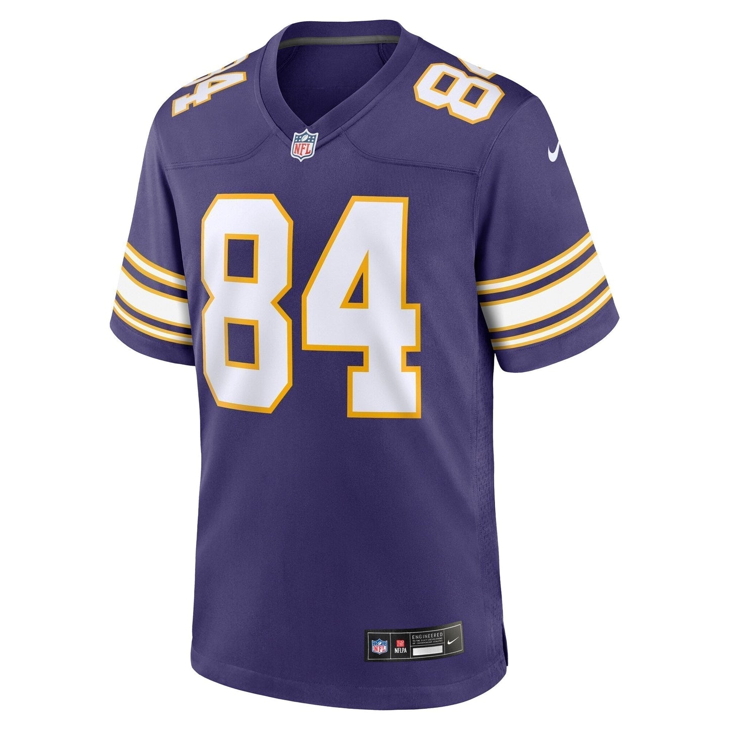Randy Moss Minnesota Vikings Classic Retired Game Jersey - Purple football jersey product view 2