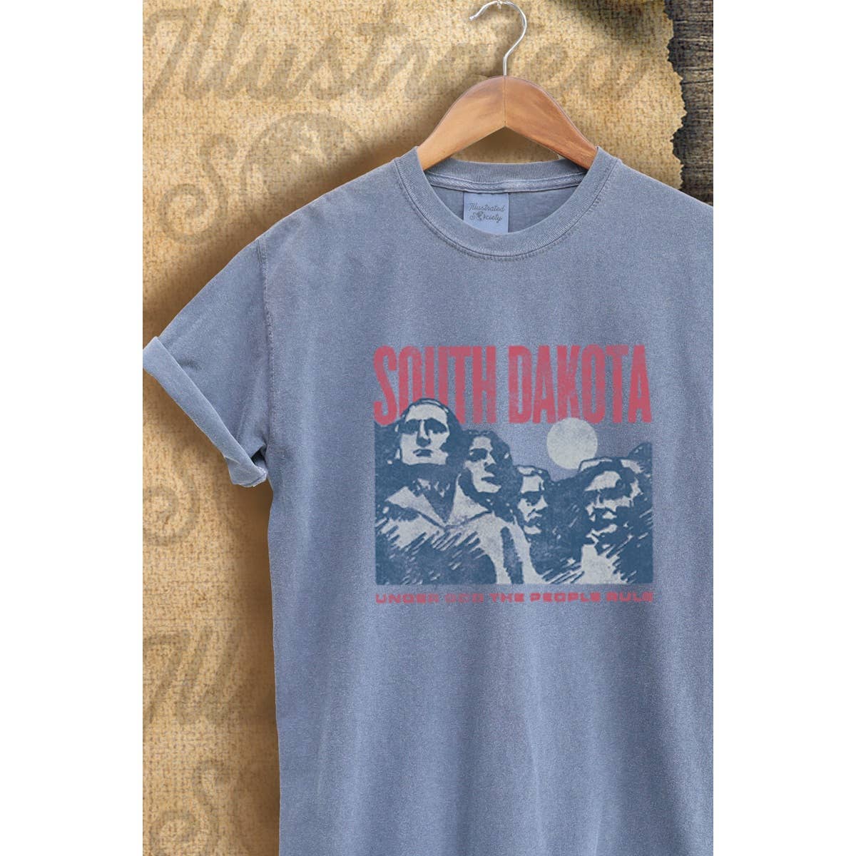 South Dakota Vintage Graphic  Tee Unisex T-shirt, Sweatshirt, Hoodie, Long Sleeve Tee - T-Shirt, Sweatshirt, Hoodie
