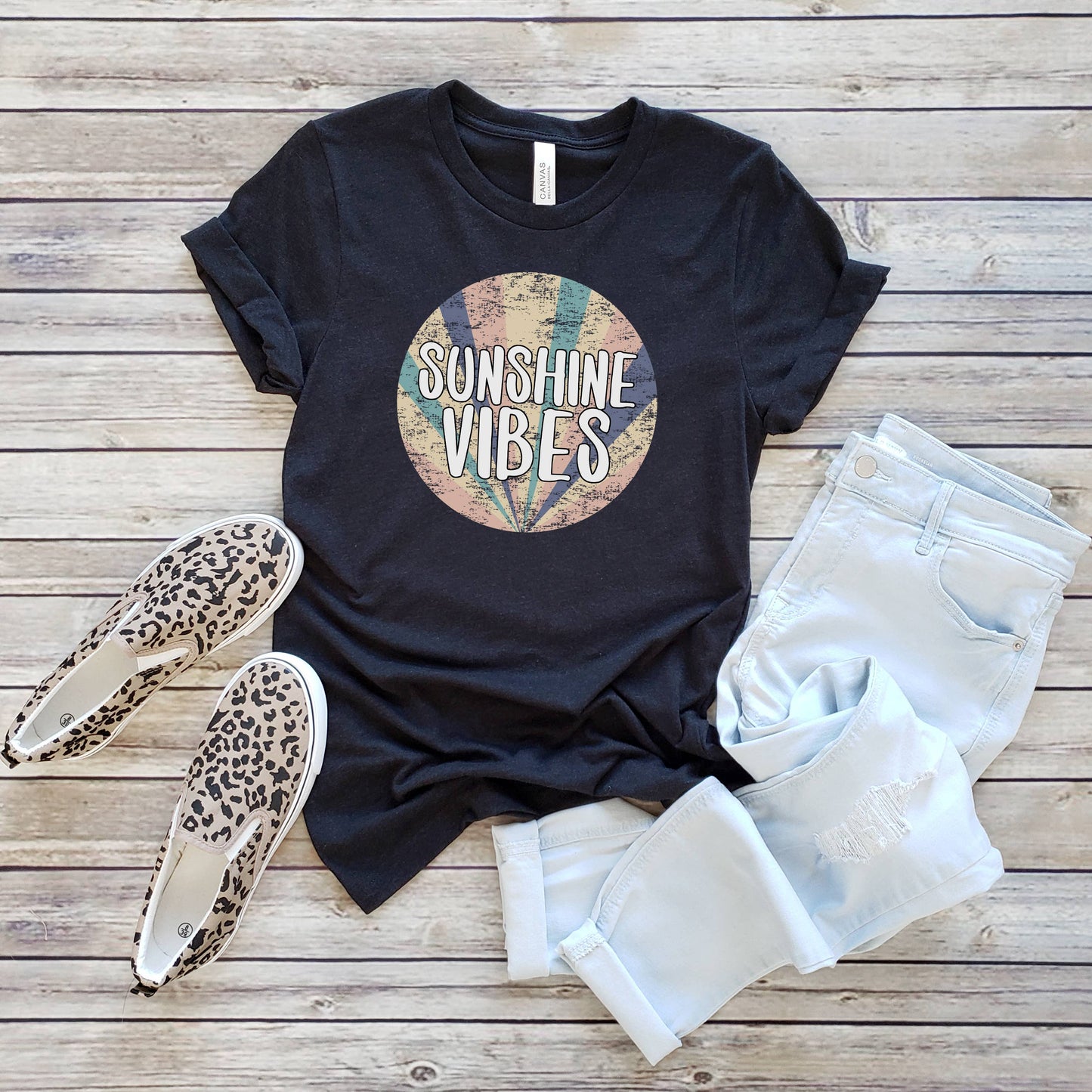Sunshine Vibes Tee | Summer | Sizes XS-2XL Unisex T-shirt, Sweatshirt, Hoodie, Long Sleeve Tee - T-Shirt, Sweatshirt, Hoodie