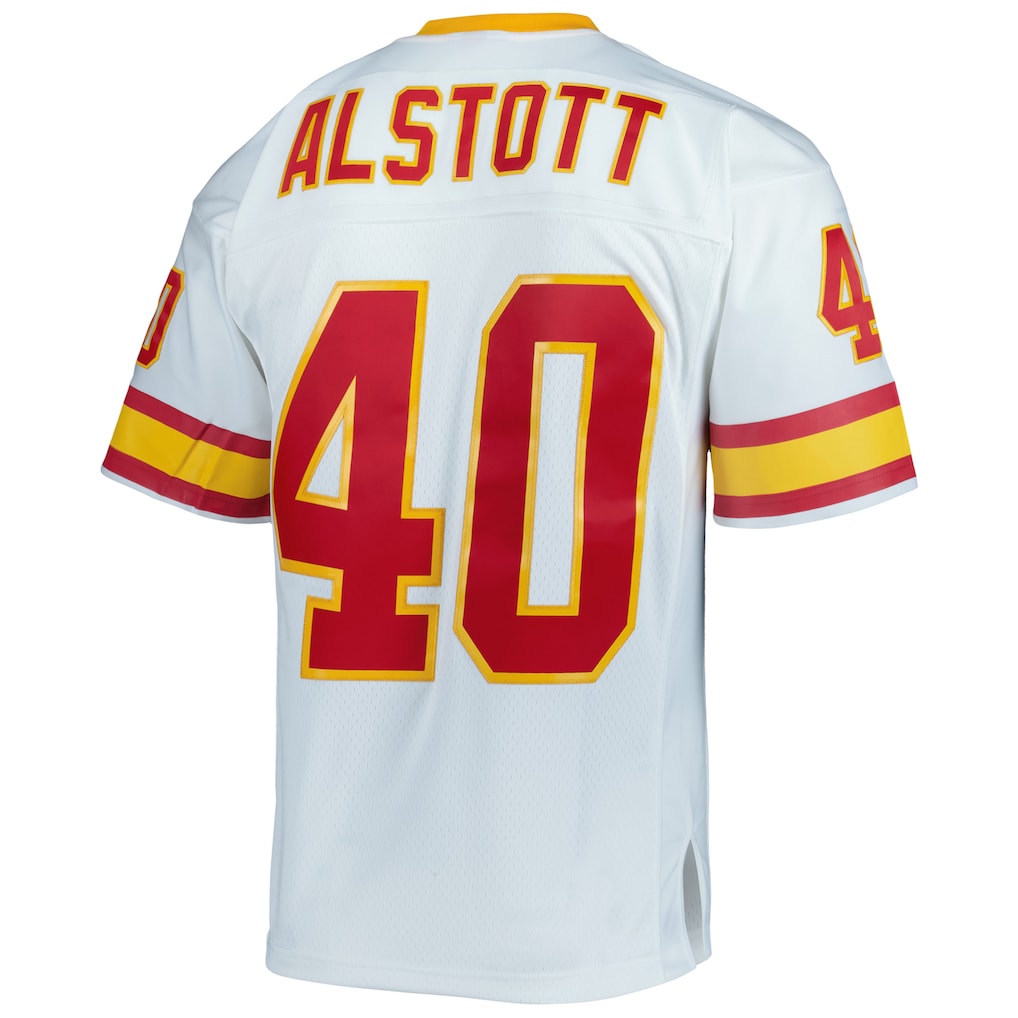 TB.Buccaneers #40 Mike Alstott White Legacy Replica Jersey football jersey product view 1