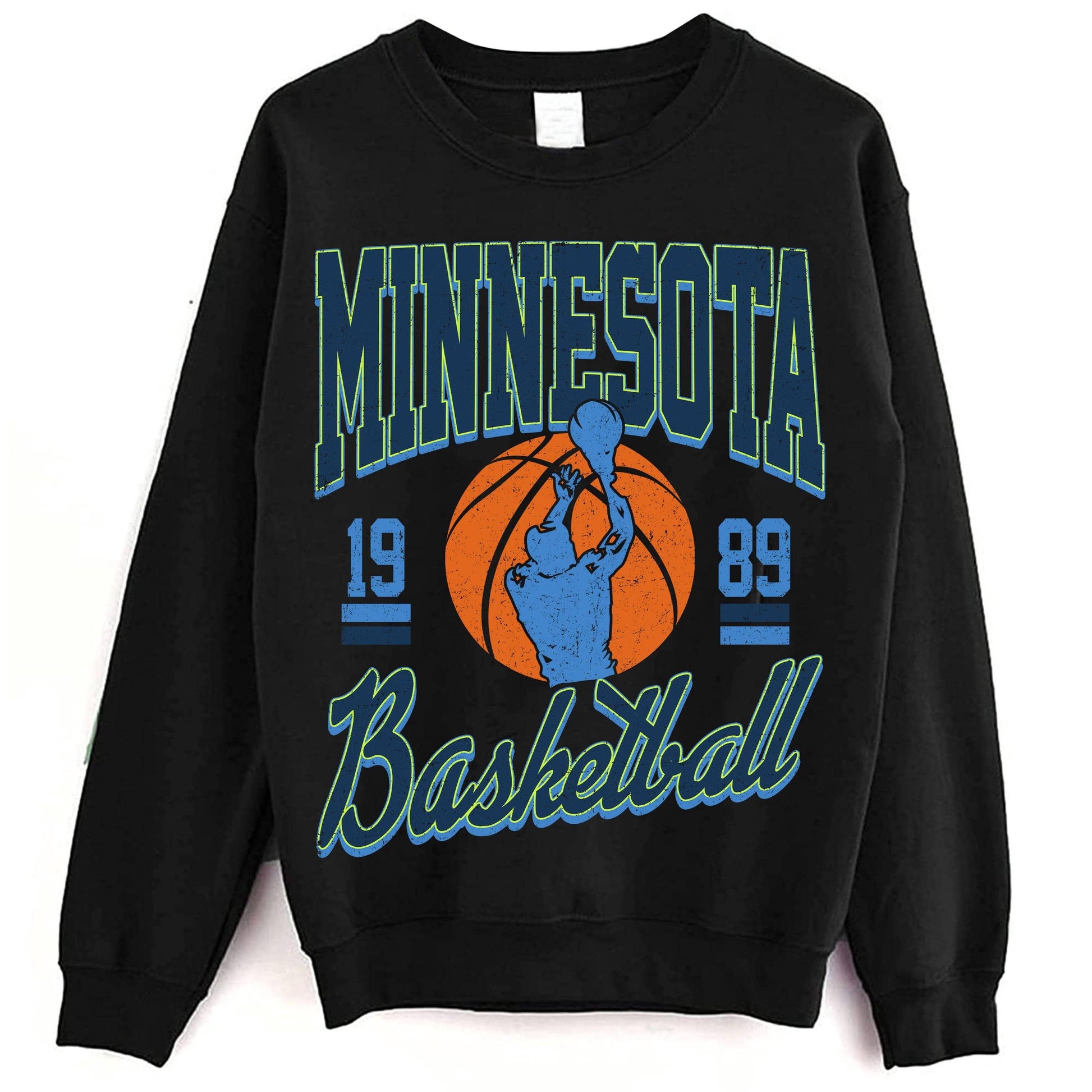 Minnesota Basketball Retro 90s Sweatshirt Unisex T-shirt, Sweatshirt, Hoodie, Long Sleeve Tee - T-Shirt, Sweatshirt, Hoodie