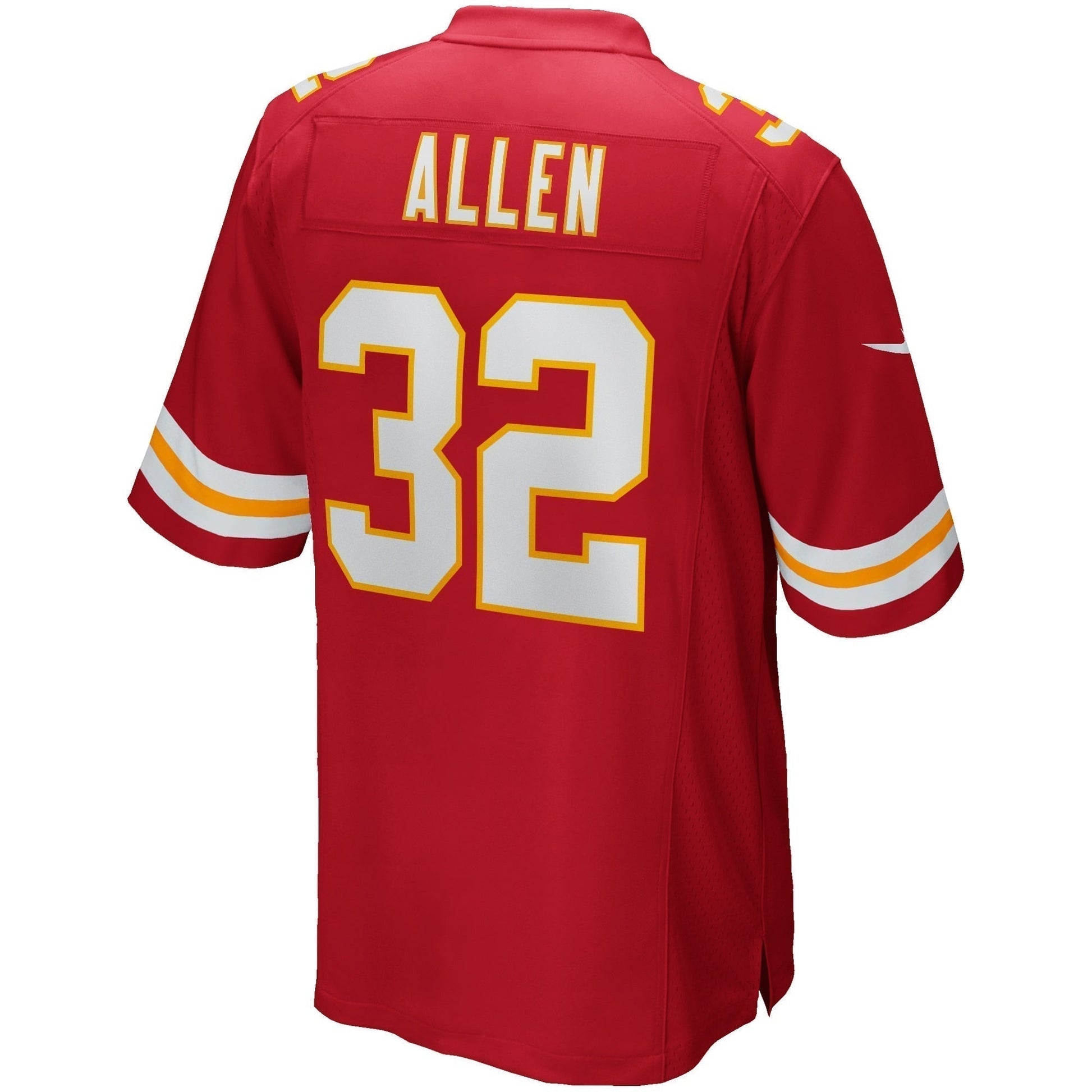 Marcus Allen Kansas City Chiefs Game Retired Jersey - Red football jersey product view 3