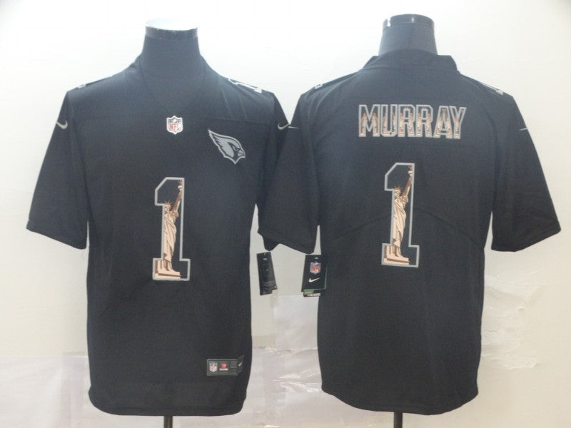 Men's Arizona Cardinals Kyler Murray #1 Black Player Jersey1 football jersey product view 1