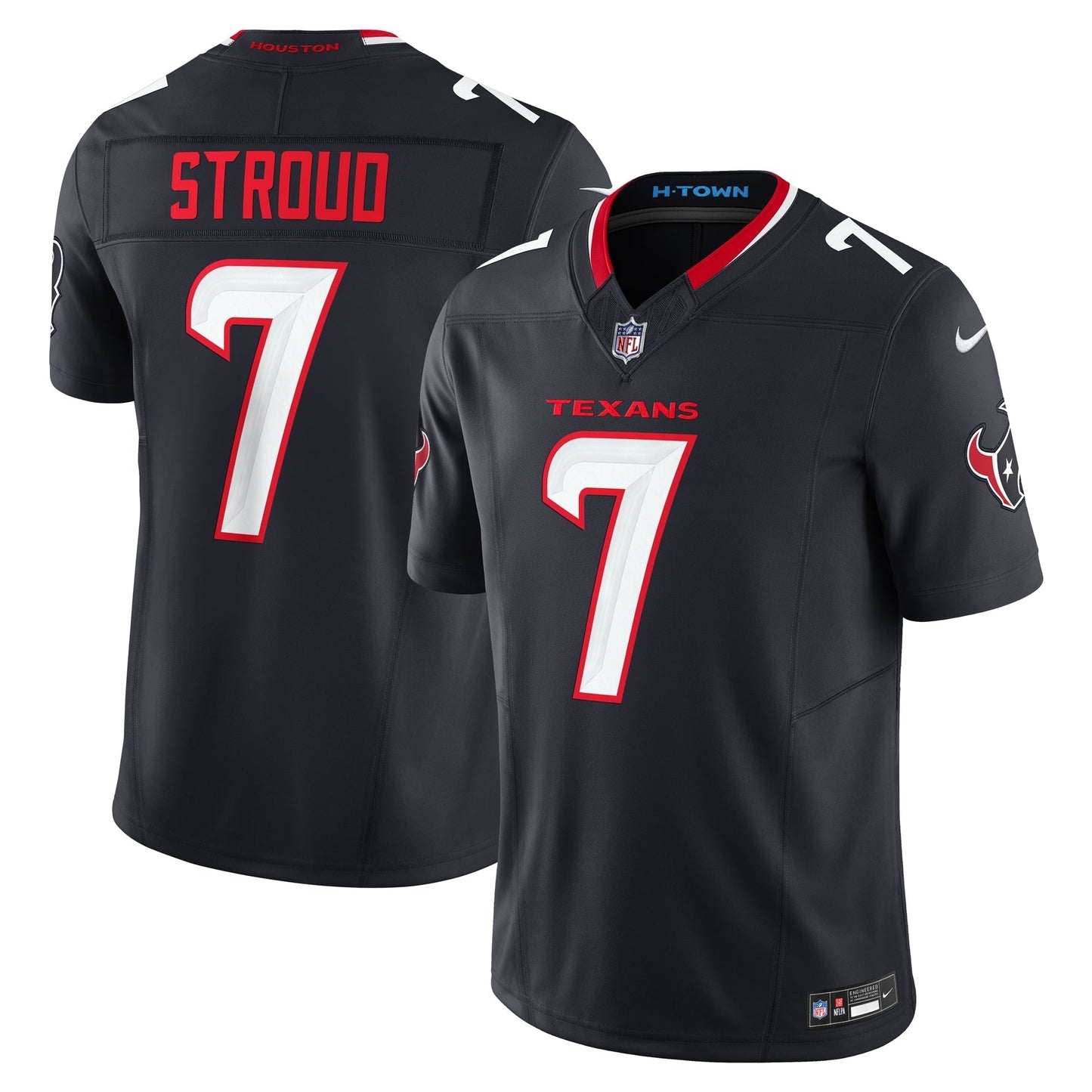 Houston Texans C.J. Stroud Navy Vapor F.U.S.E. Limited Jersey football jersey product view 1