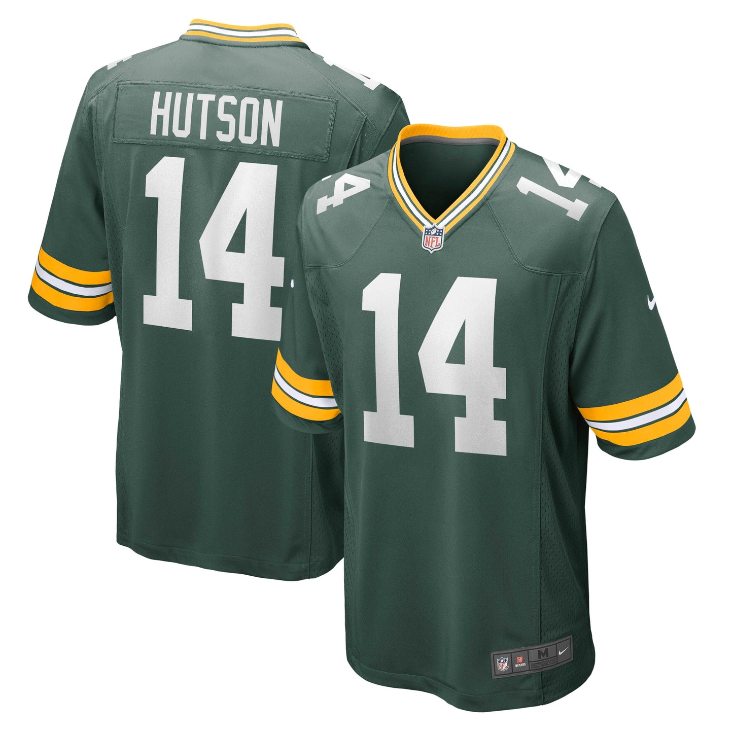 Don Hutson Green Bay Packers Retired Jersey - Green football jersey product view 1