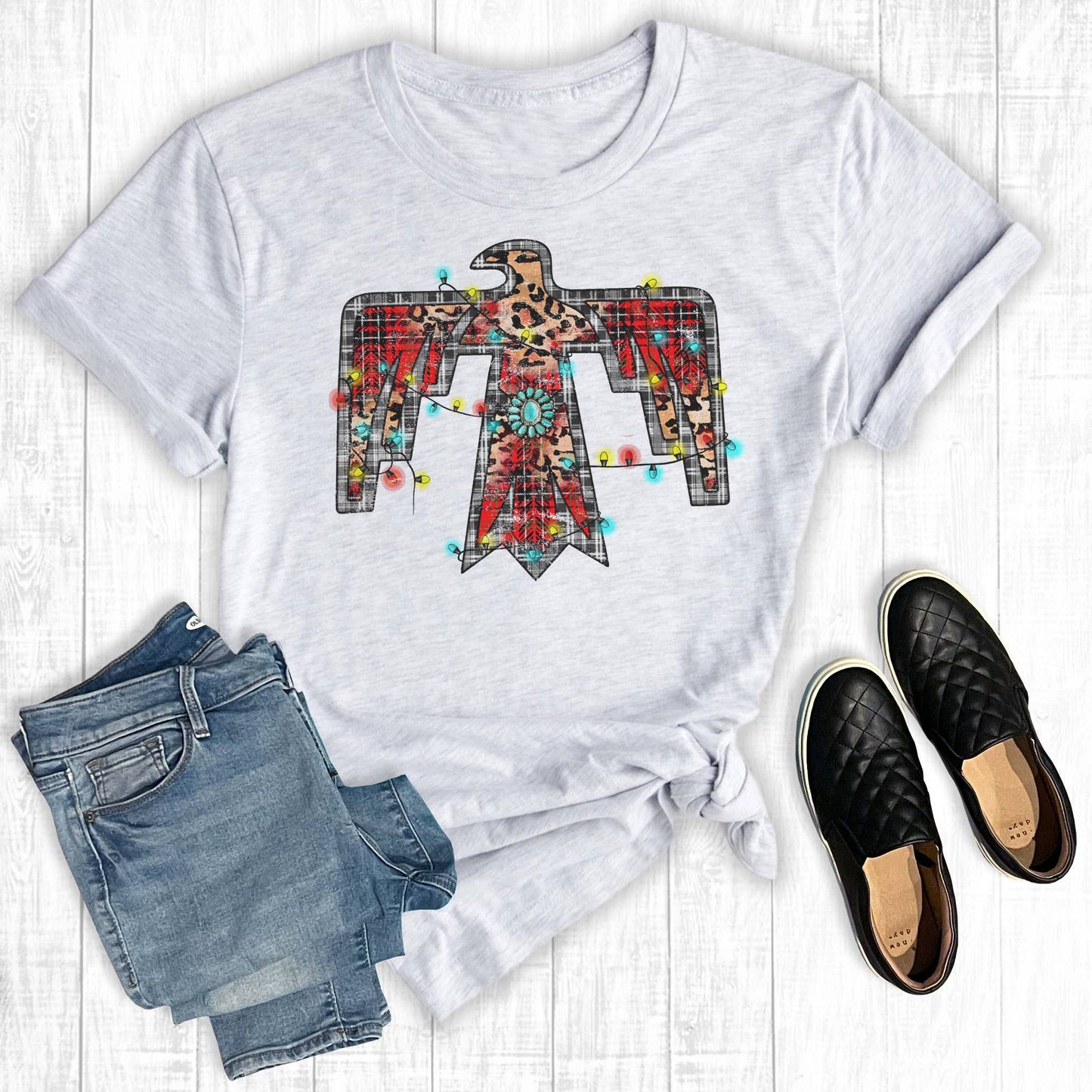 Christmas Thunderbird Unisex T-shirt, Sweatshirt, Hoodie, Long Sleeve Tee - T-Shirt, Sweatshirt, Hoodie