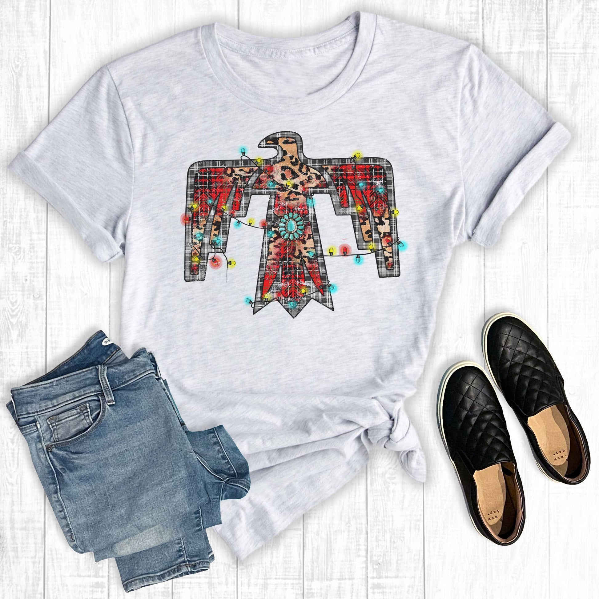 Christmas Thunderbird Unisex T-shirt, Sweatshirt, Hoodie, Long Sleeve Tee - T-Shirt, Sweatshirt, Hoodie