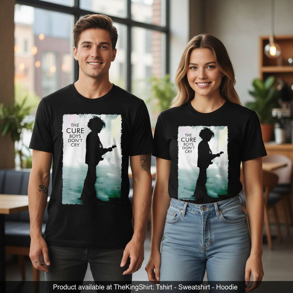 The Cure Boys Don't Cry Graphic Tee- A Classic Album Homage Unisex T-shirt, Sweatshirt, Hoodie, Long Sleeve Tee - T-Shirt, Sweatshirt, Hoodie