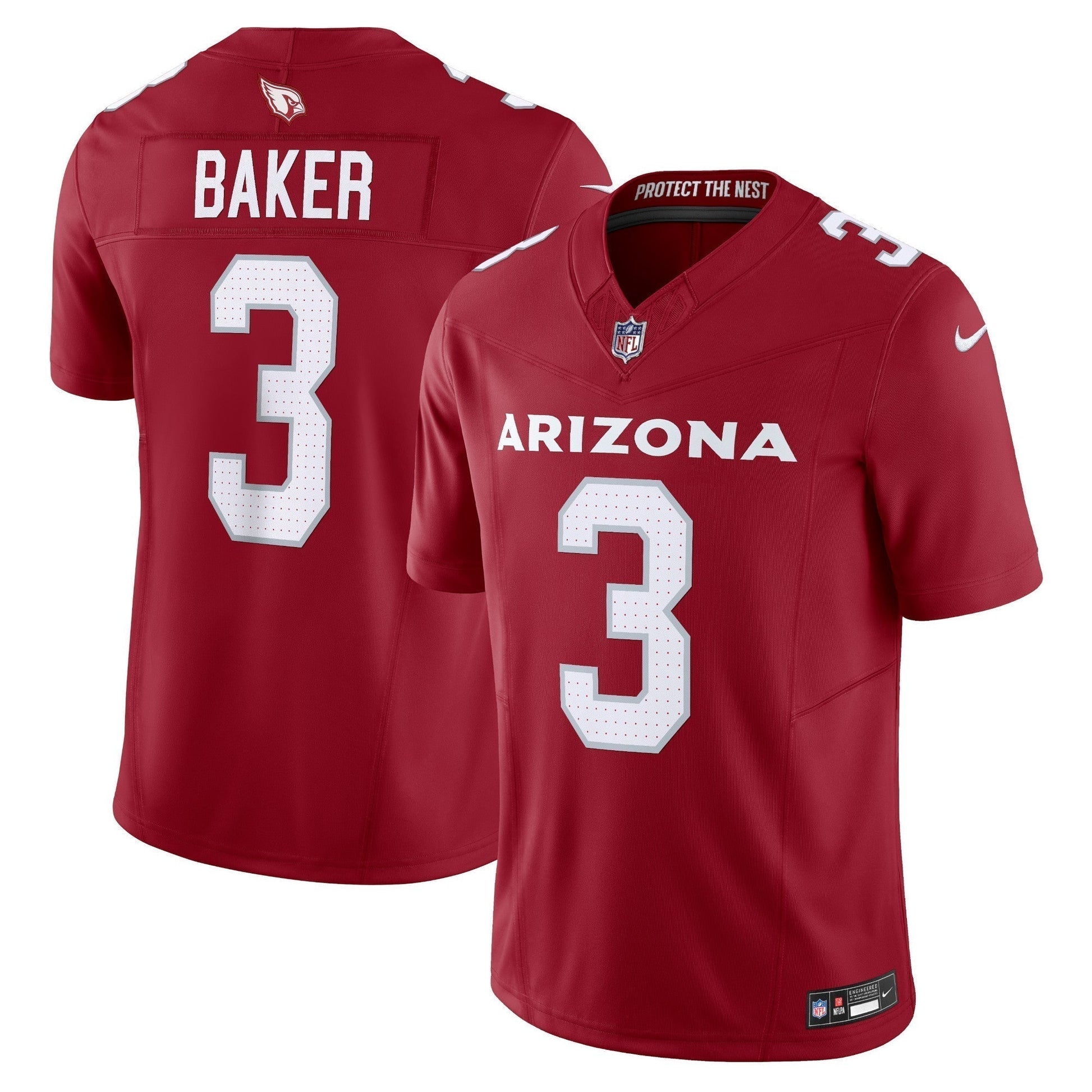 Budda Baker Arizona Cardinals Vapor F.U.S.E. Limited Jersey - Cardinal football jersey product view 1