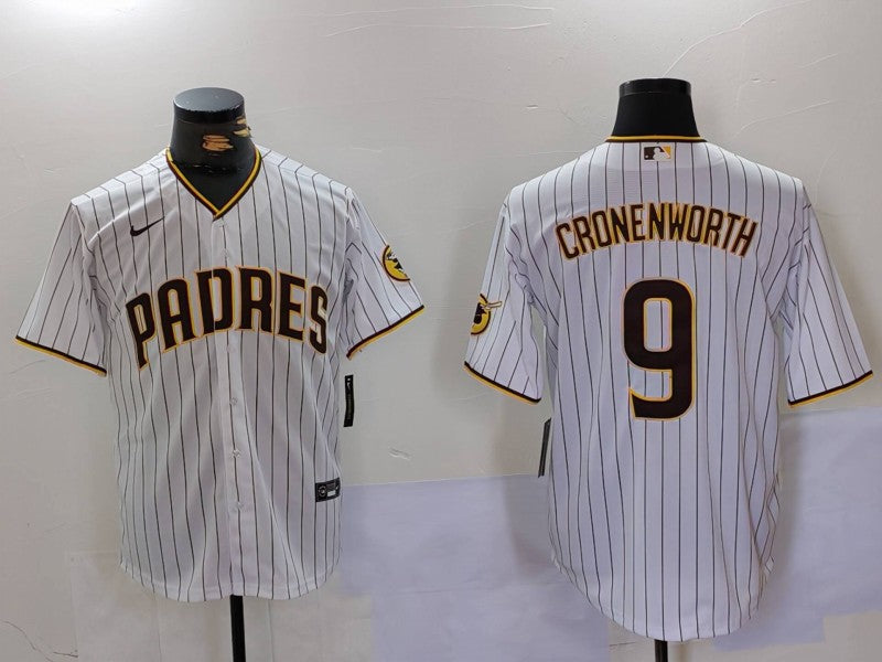 Men's San Diego Padres Jake Cronenworth White Stitched Jersey baseball jersey product view 1