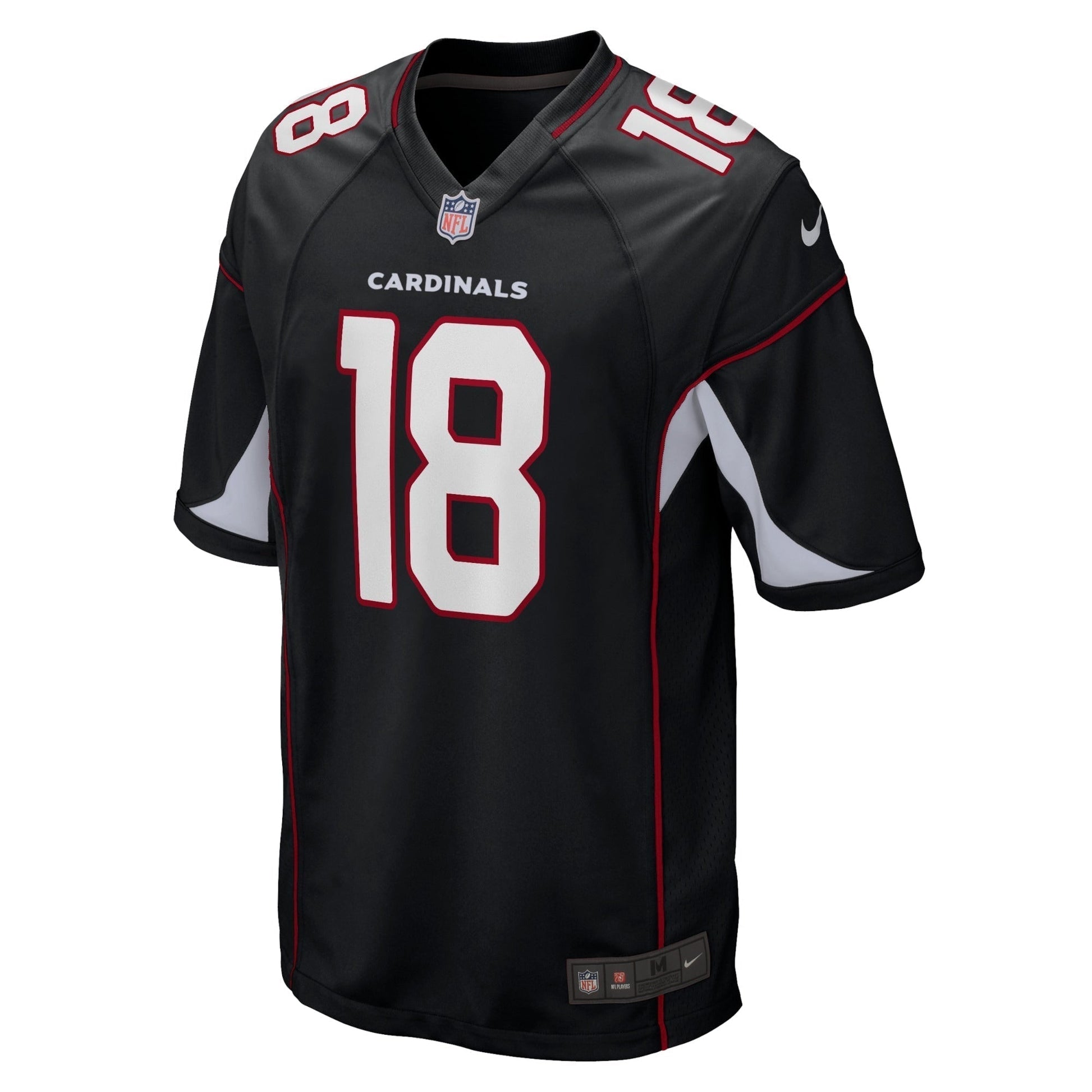 A.J. Green Arizona Cardinals Game Jersey - Black football jersey product view 2