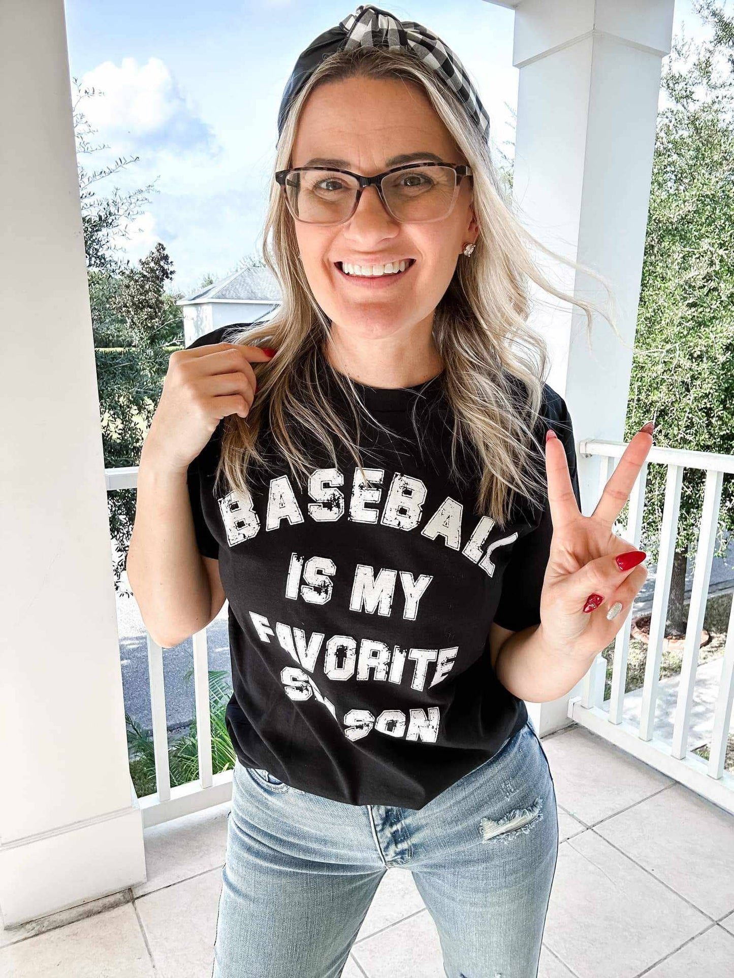 Game Day Baseball Is My Favorite Season Tultex Graphic Tee Unisex T-shirt, Sweatshirt, Hoodie, Long Sleeve Tee - T-Shirt, Sweatshirt, Hoodie