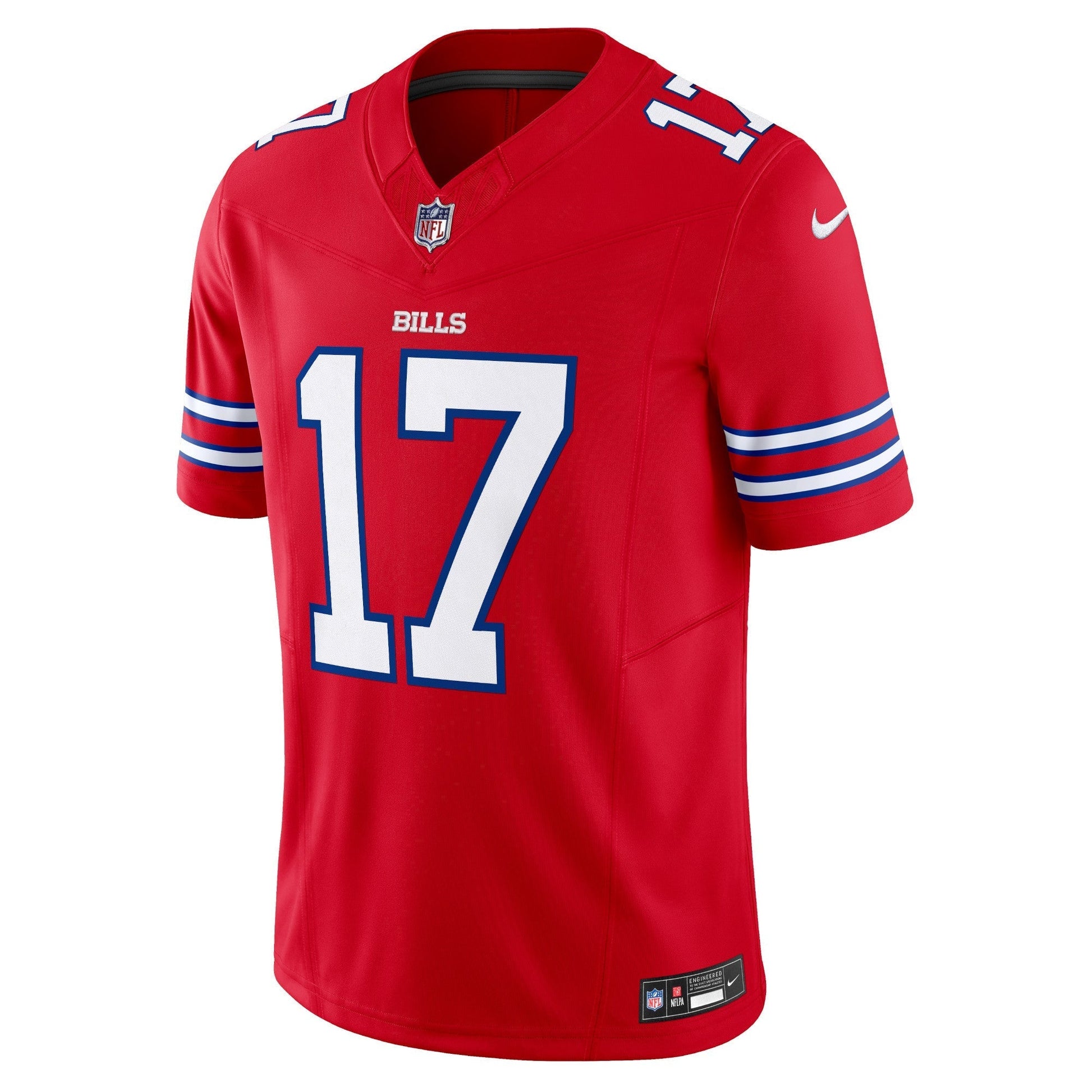 Buffalo Bills Josh Allen Red Vapor F.U.S.E. Limited Jersey football jersey product view 2