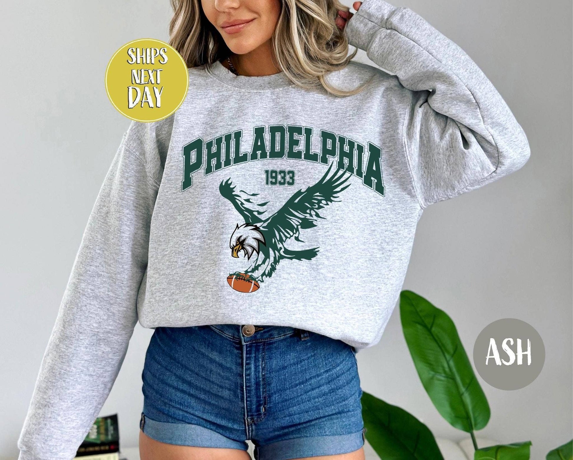 Philadelphia Football Vintage Hoodie For Fans - Gift SF030 Unisex T-shirt, Sweatshirt, Hoodie, Long Sleeve Tee - T-Shirt, Sweatshirt, Hoodie