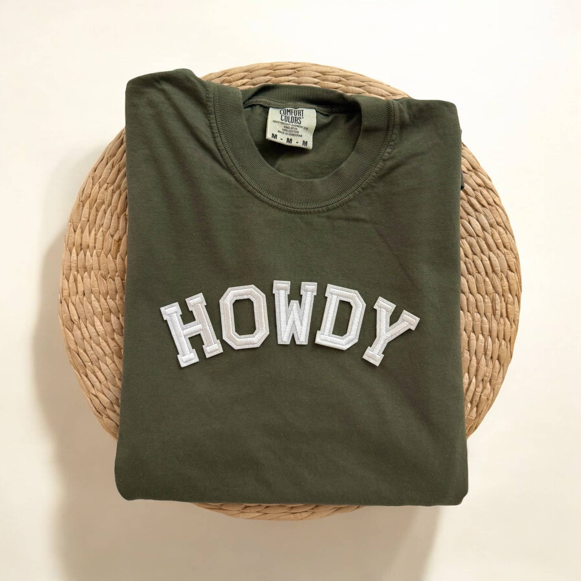 Howdy Cowboy Comfort Colors Short Sleeve Shirt Unisex T-shirt, Sweatshirt, Hoodie, Long Sleeve Tee - T-Shirt, Sweatshirt, Hoodie