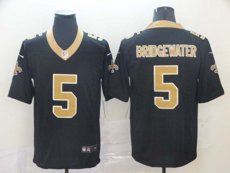Men's New Orleans Saints Teddy Bridgewater Black Game Jersey football jersey product view 1