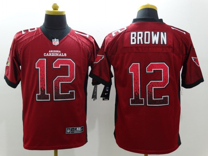 Men's Arizona Cardinals John Brown #12 Red Game Jersey1 football jersey product view 1