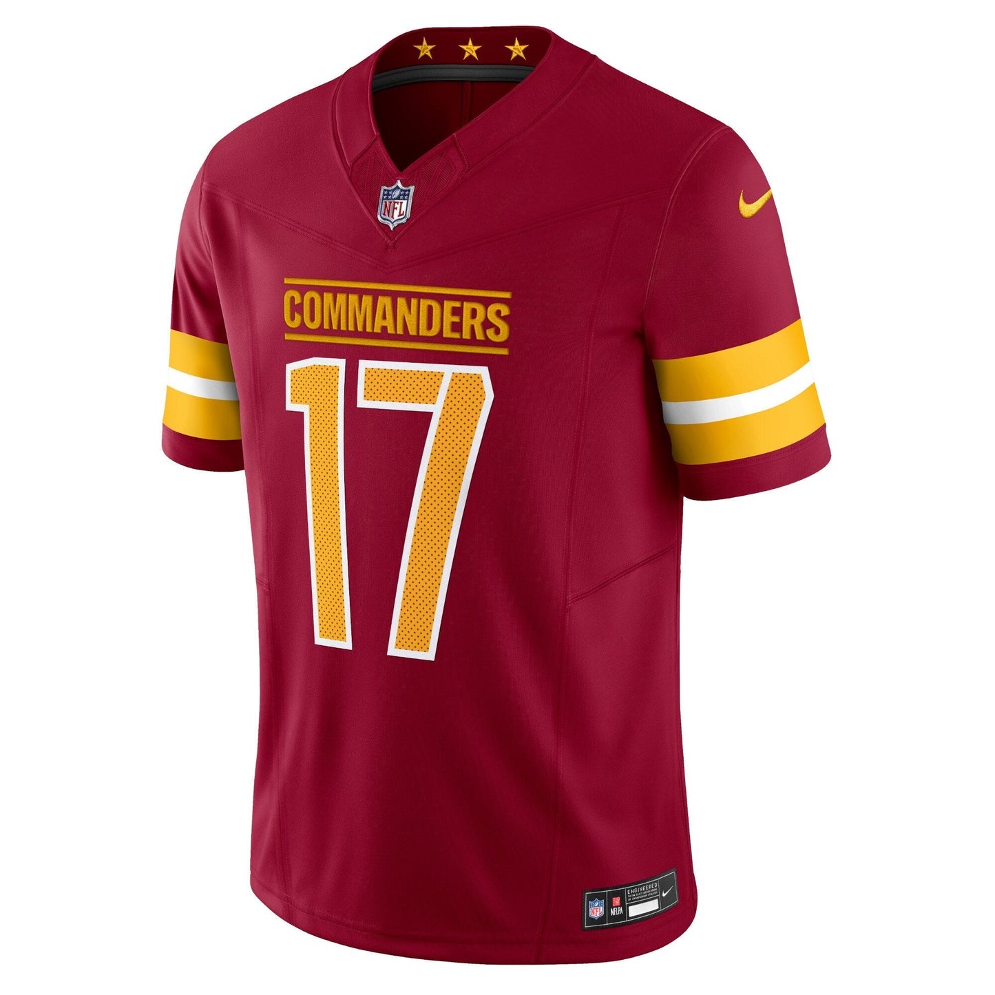 Terry McLaurin Washington Commanders Vapor F.U.S.E. Limited Jersey - Burgundy football jersey product view 2