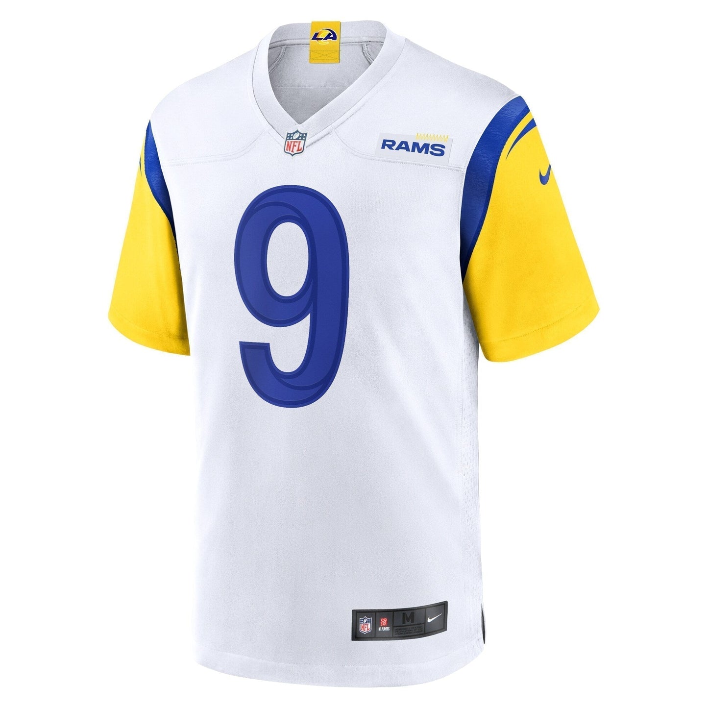 Matthew Stafford Los Angeles Rams Alternate Game Jersey - White football jersey product view 2