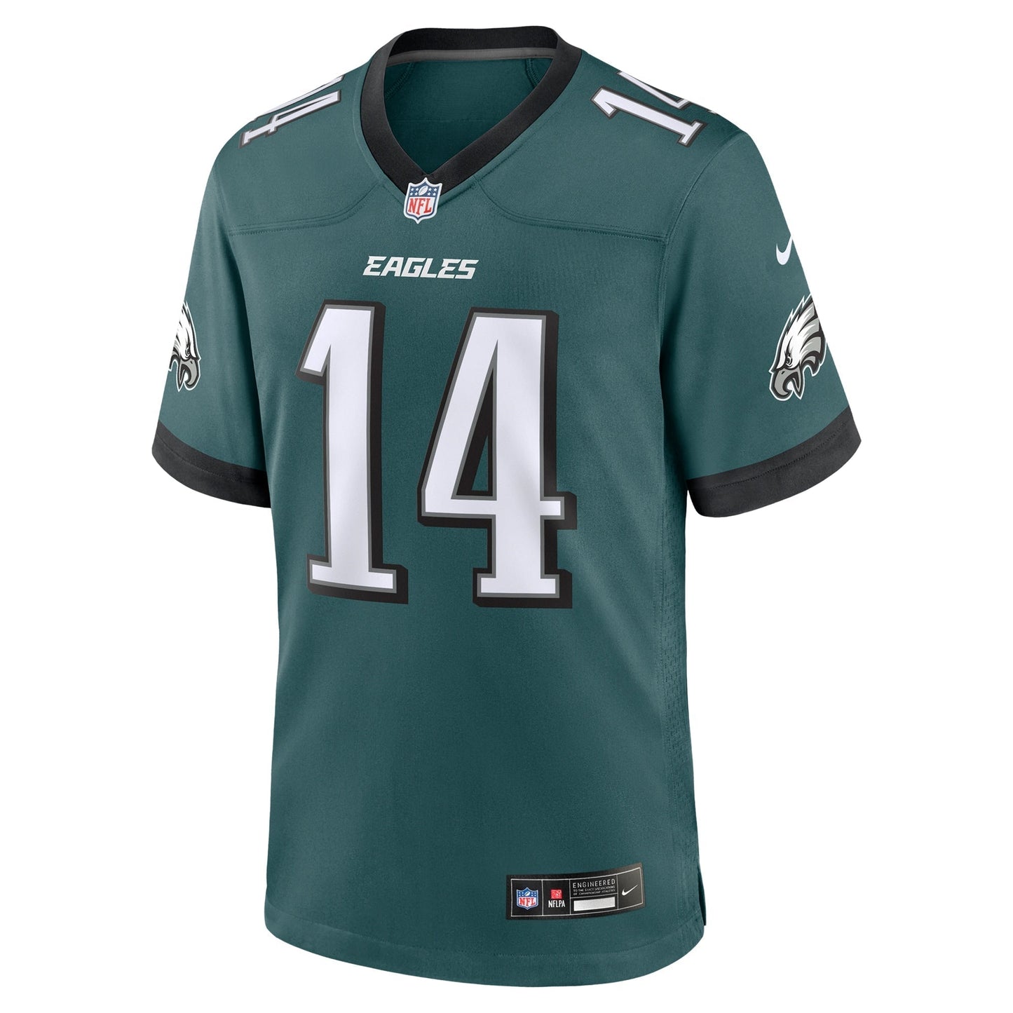 Kenneth Gainwell Philadelphia Eagles Team Game Jersey - Midnight Green football jersey product view 2