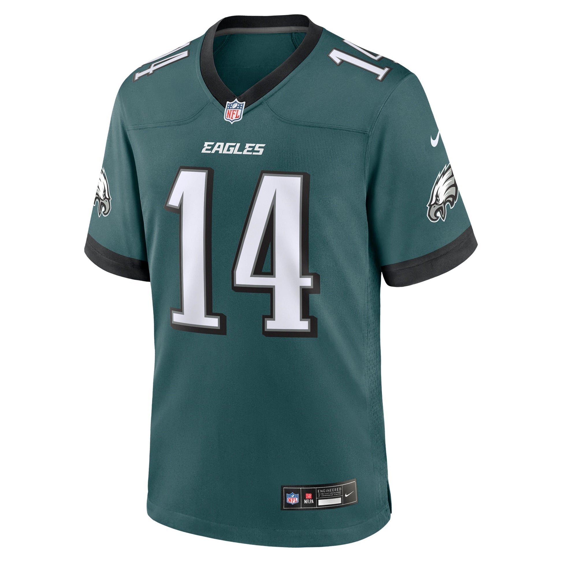 Kenneth Gainwell Philadelphia Eagles Team Game Jersey - Midnight Green football jersey product view 2