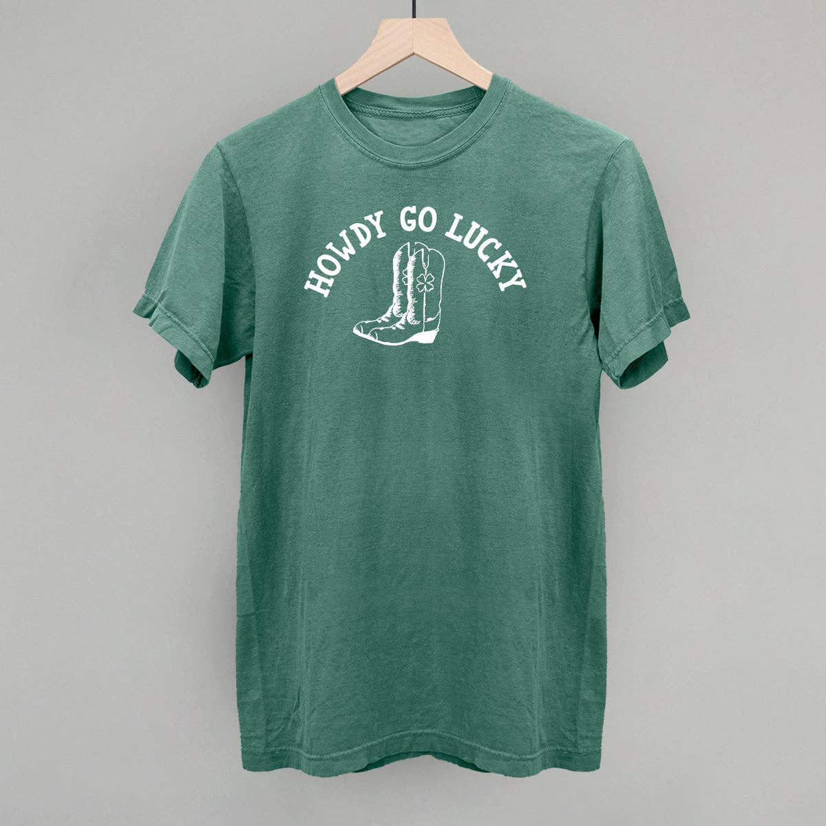 Howdy Go Lucky Unisex T-shirt, Sweatshirt, Hoodie, Long Sleeve Tee - T-Shirt, Sweatshirt, Hoodie