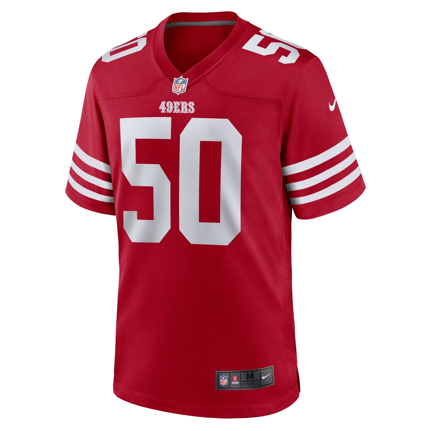 Jalen Graham San Francisco 49ers Team Game Jersey - Scarlet football jersey product view 2