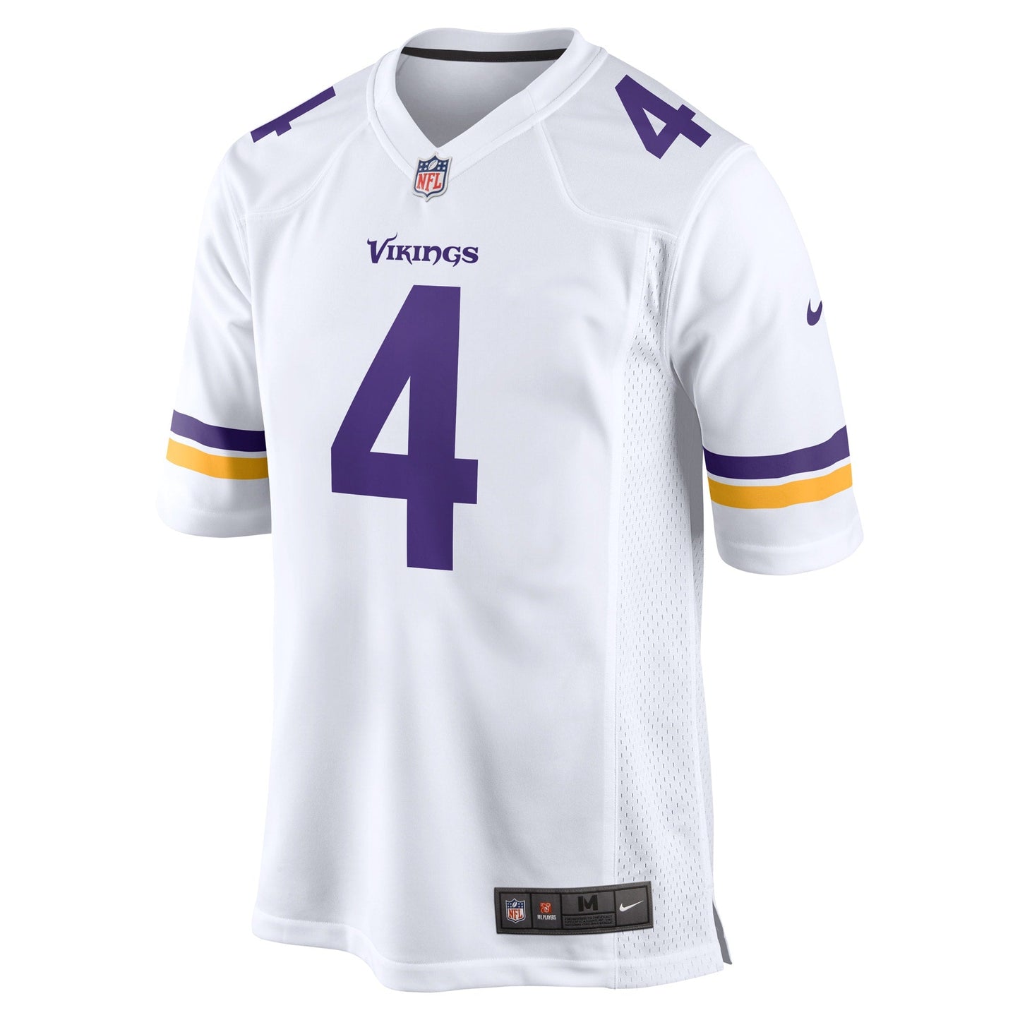 Dalvin Cook Minnesota Vikings Game Jersey - White football jersey product view 2