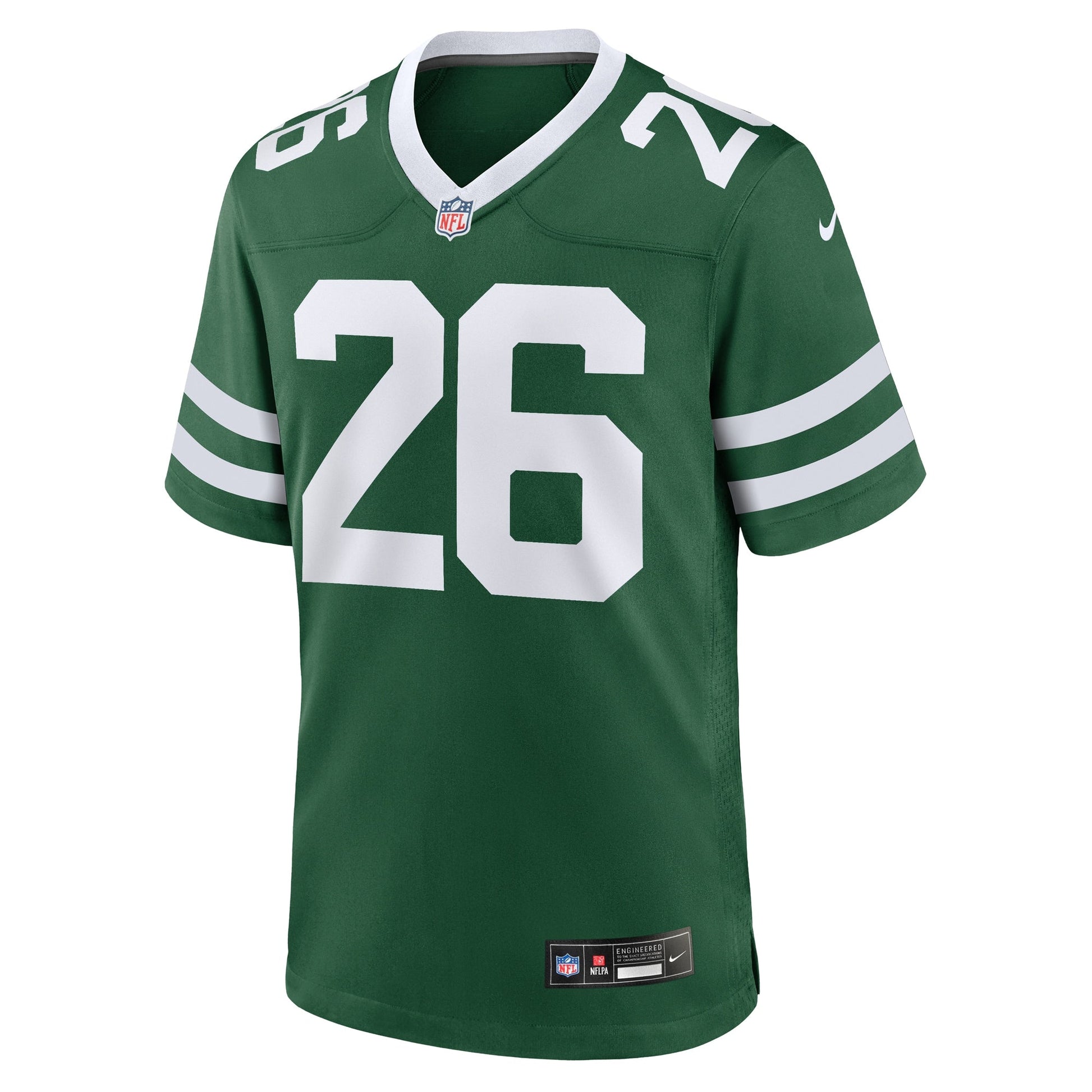 Brandin Echols New York Jets Team Game Jersey - Legacy Green football jersey product view 2