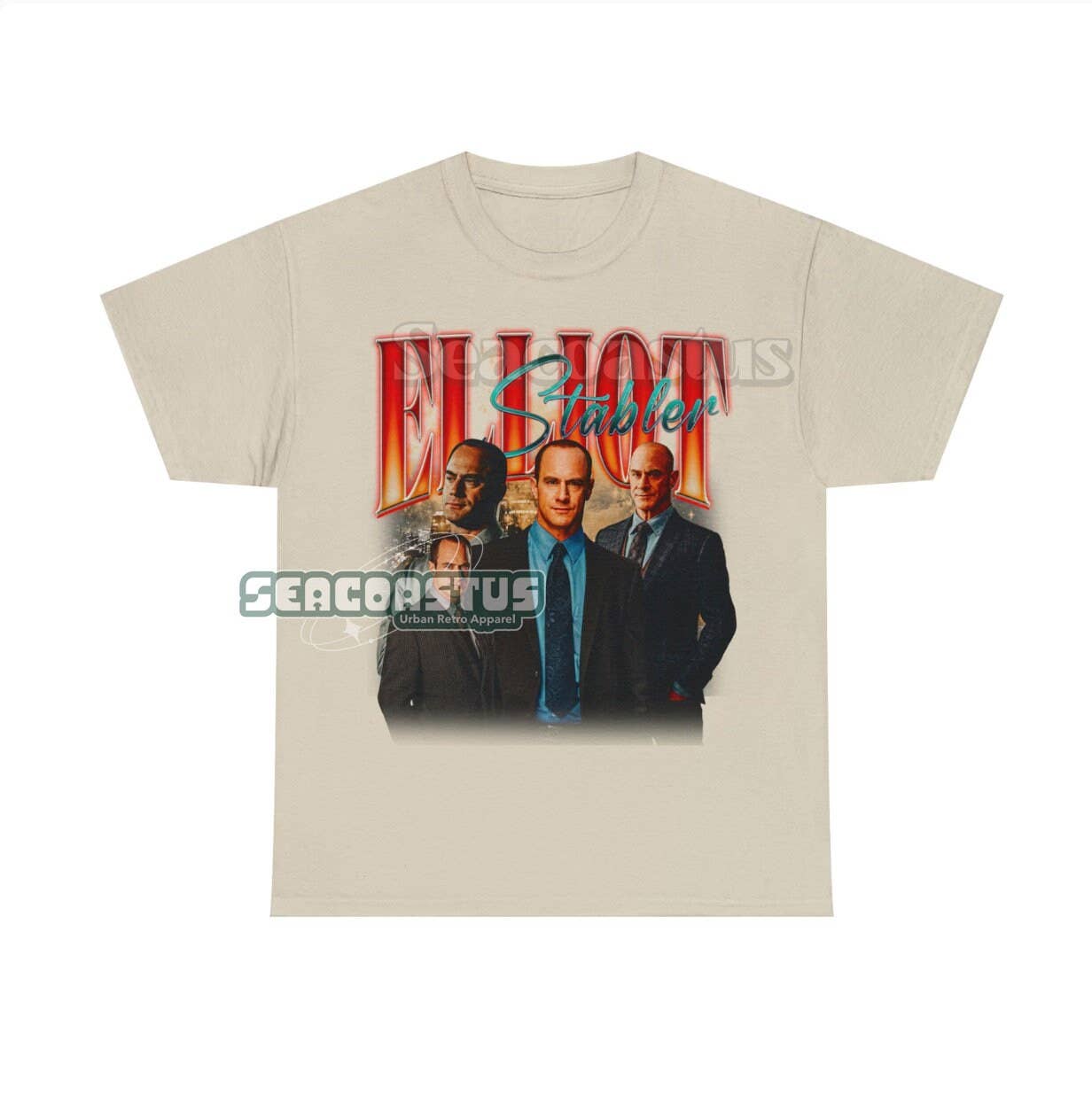 Elliot Stabler Vintage T-Shirt Retro 90's Graphic Tee Unisex T-shirt, Sweatshirt, Hoodie, Long Sleeve Tee - T-Shirt, Sweatshirt, Hoodie