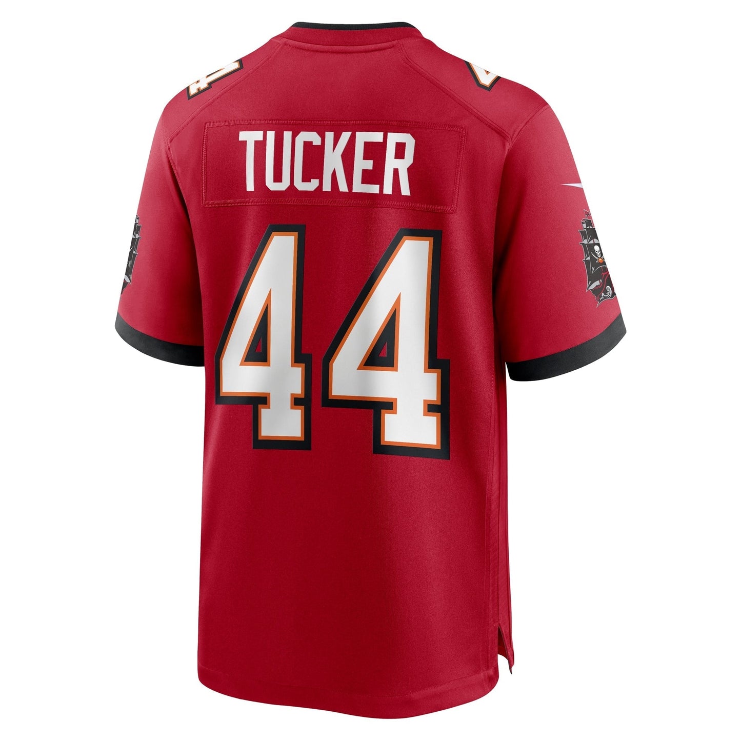 Tampa Bay Buccaneers Sean Tucker Red Game Jersey football jersey product view 2