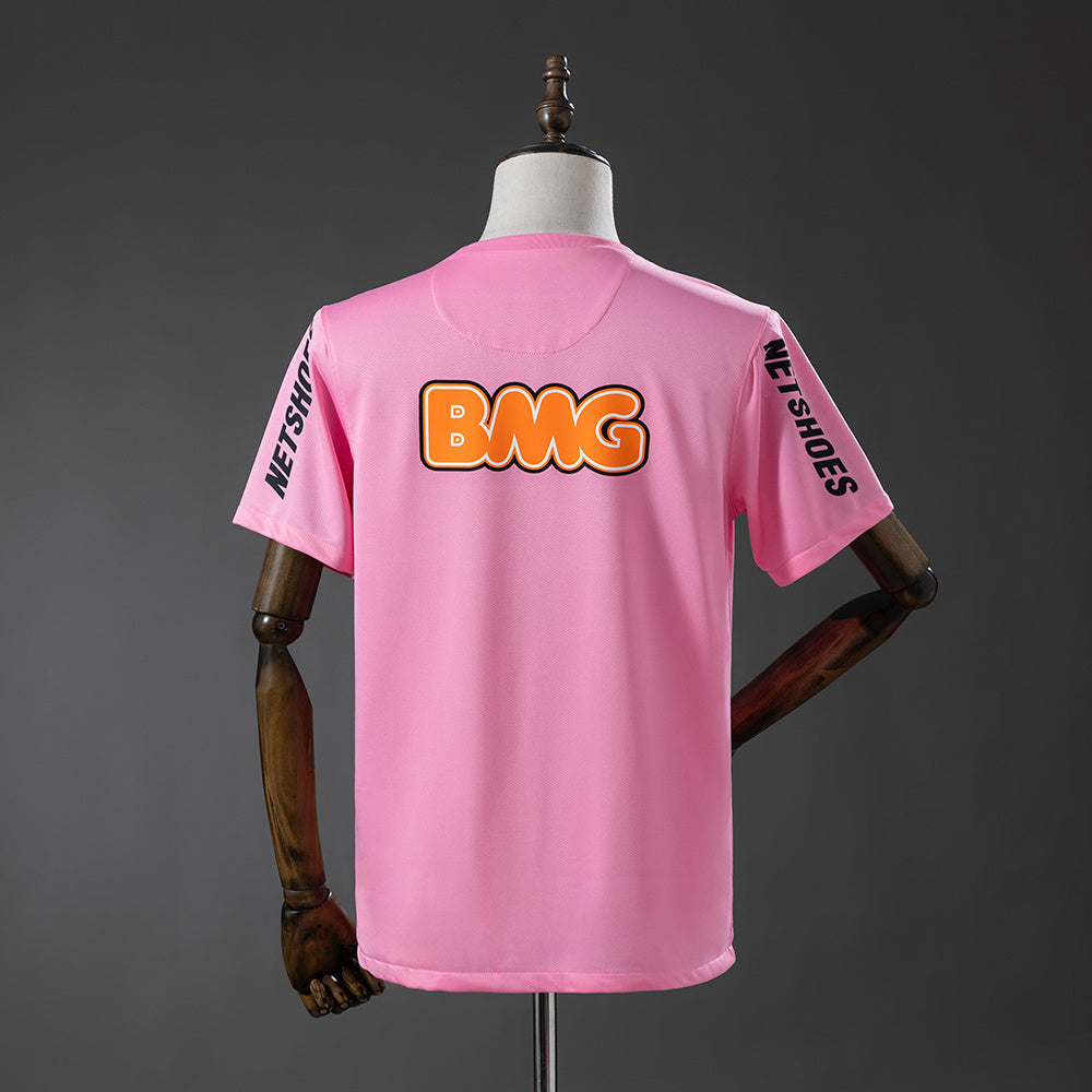Santos 2012/13 Retro Jersey - Pink sports jersey product view 2