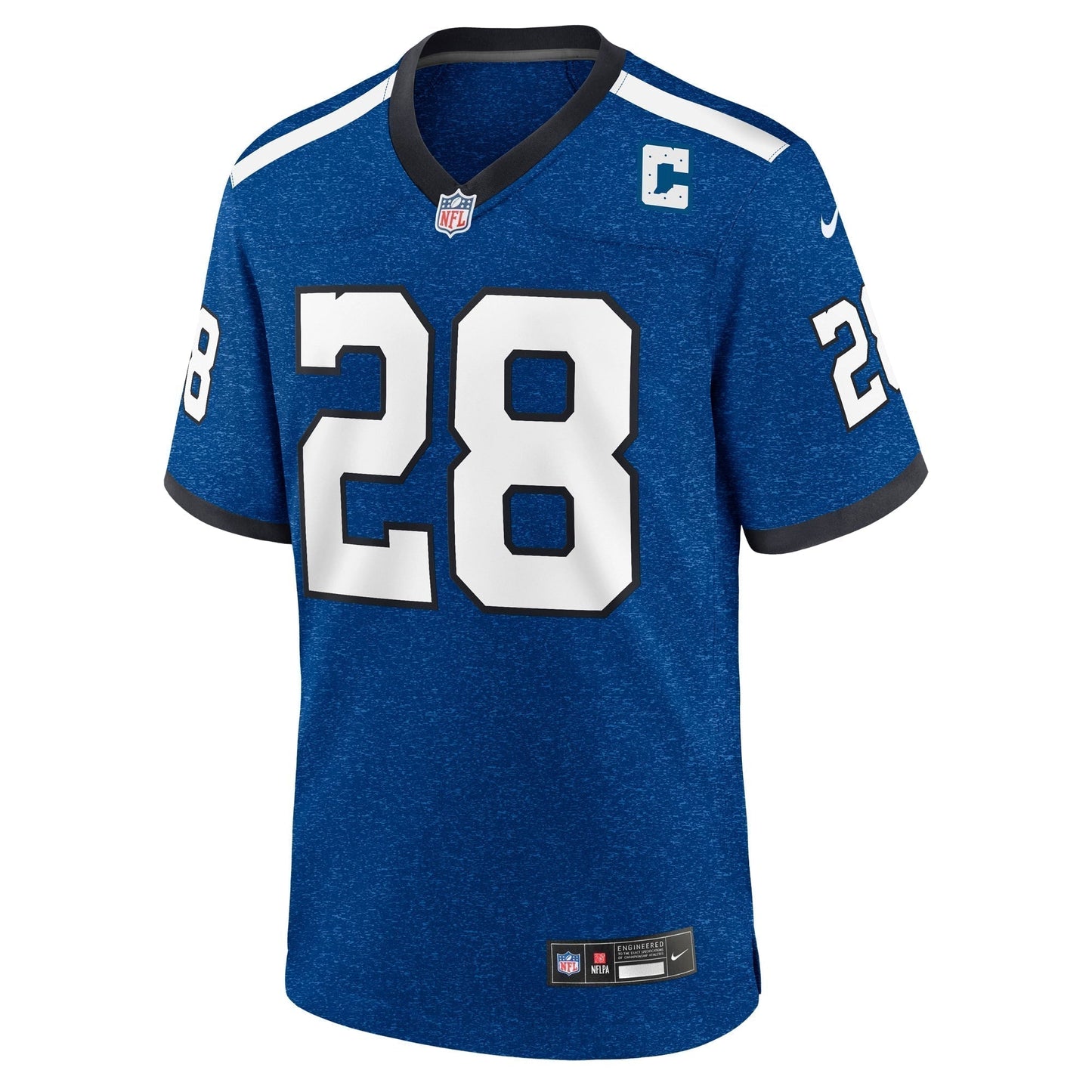Marshall Faulk Indianapolis Colts Indiana Nights Alternate Game Jersey - Royal football jersey product view 2
