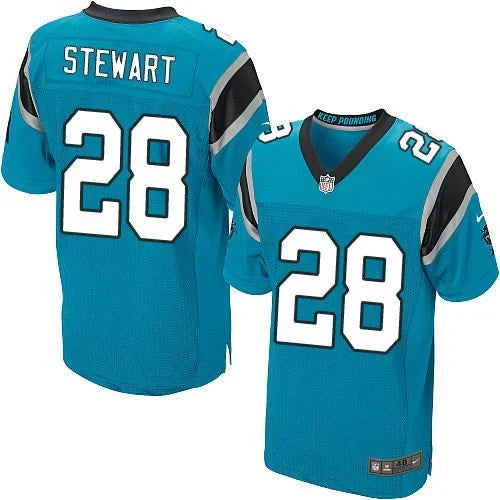 Jonathan Stewart Carolina Panthers Blue Men's Stitched Jersey football jersey product view 1