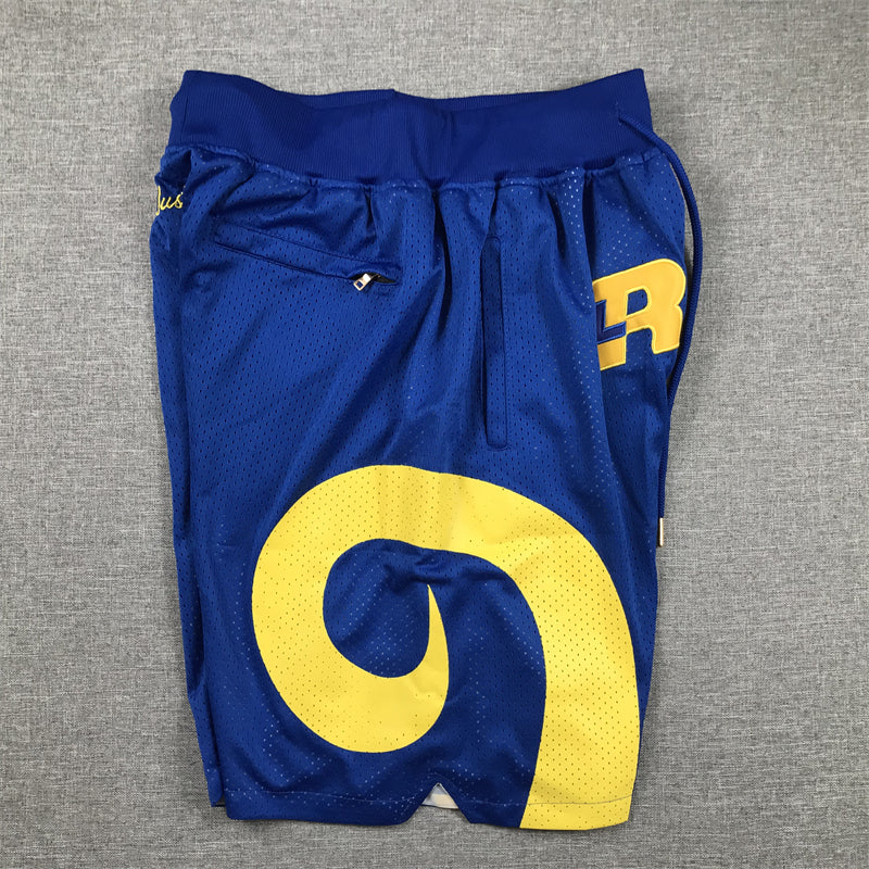 Men's Los Angeles Rams Royal Pocket Shorts football jersey product view 3