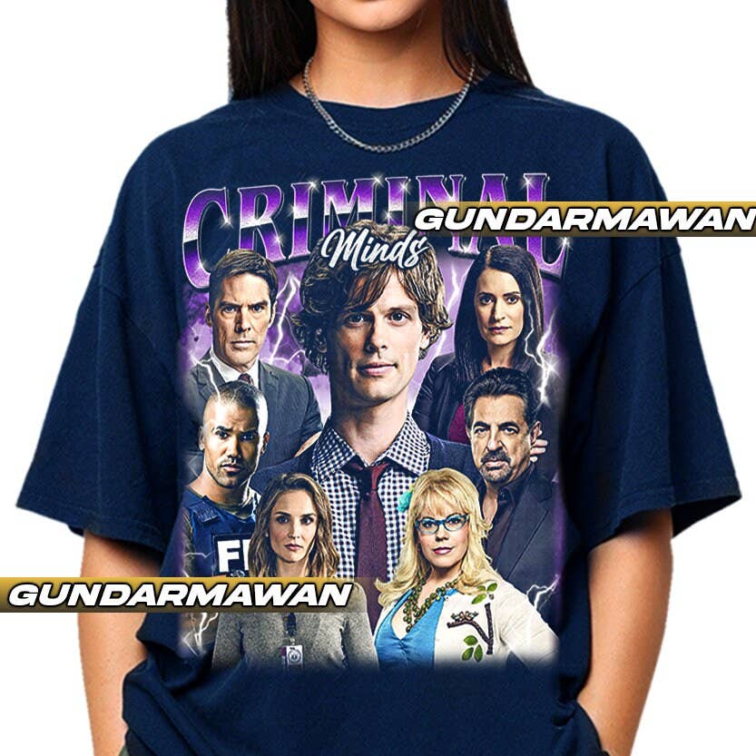 Limited Criminal Minds Vintage T-Shirt  Unisex Gift Unisex T-shirt, Sweatshirt, Hoodie, Long Sleeve Tee - T-Shirt, Sweatshirt, Hoodie