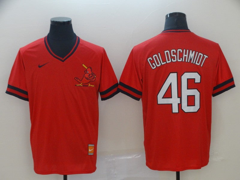Men's St. Louis Cardinals Paul Goldschmidt Red Replica Player Jersey baseball jersey product view 1