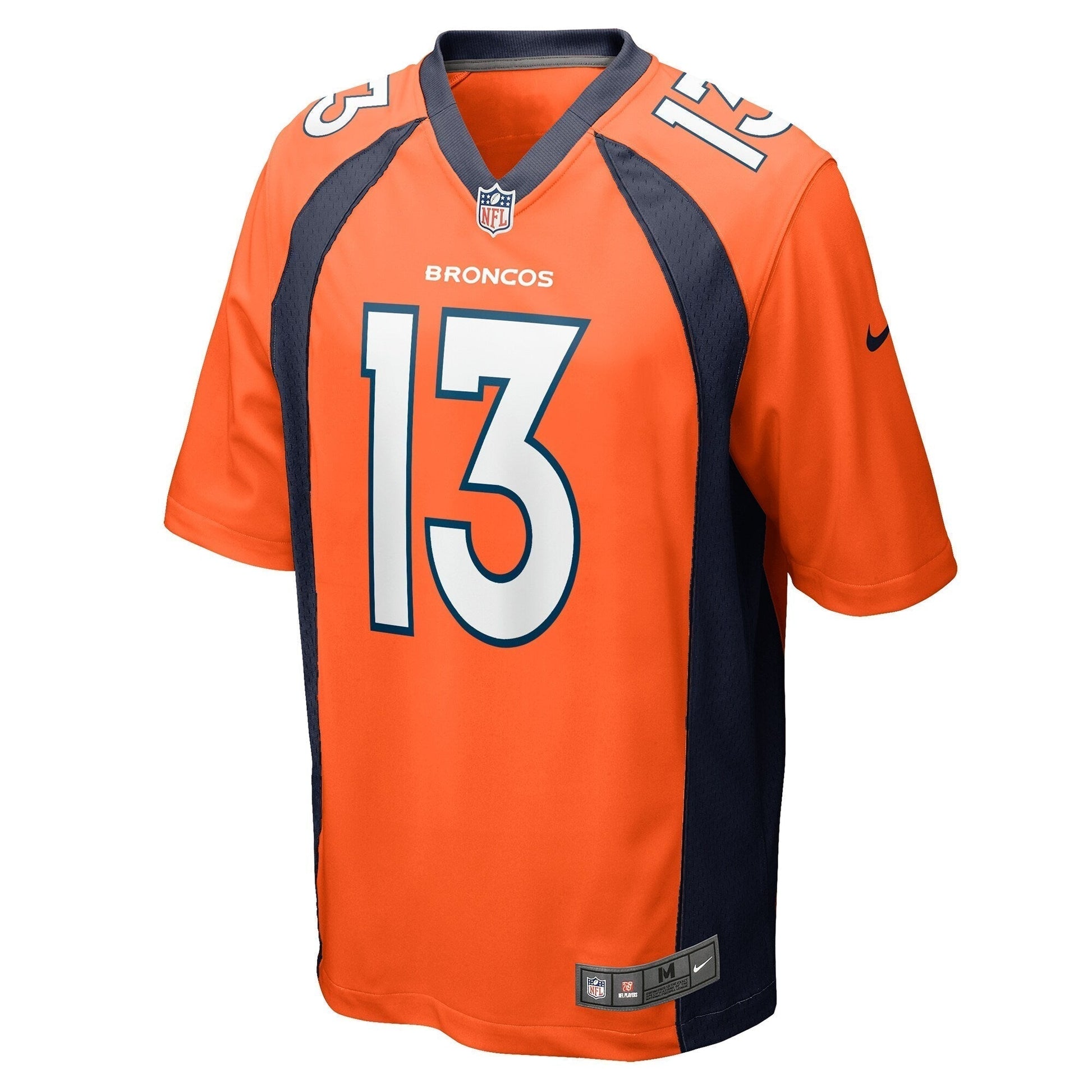 Phillip Dorsett II Denver Broncos Team Game Jersey - Orange football jersey product view 2