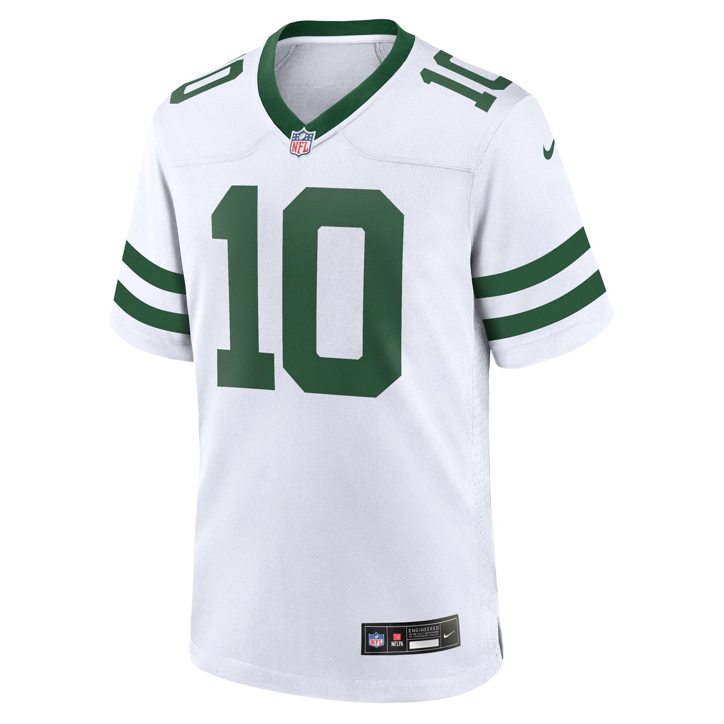 Allen Lazard New York Jets Legacy Game Jersey - White football jersey product view 2