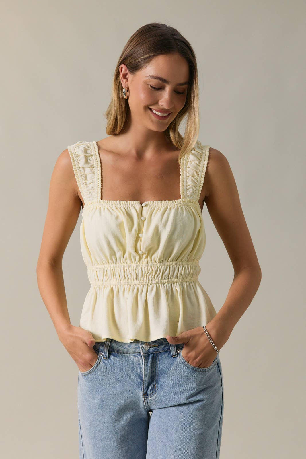 Sleeveless Peplum Top Unisex T-shirt, Sweatshirt, Hoodie, Long Sleeve Tee - T-Shirt, Sweatshirt, Hoodie