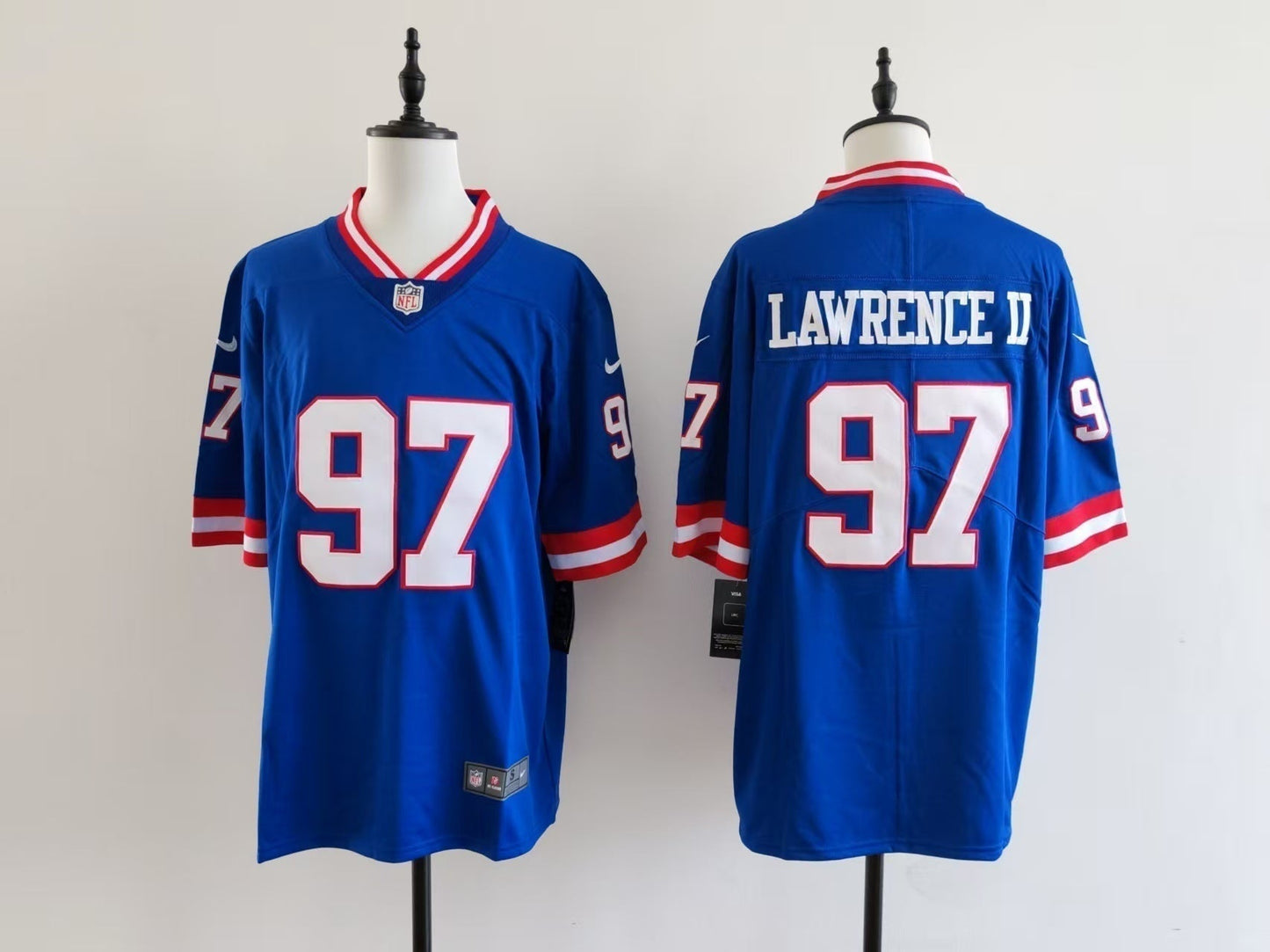 Men's New York Giants Dexter Lawrence II Jersey football jersey product view 1